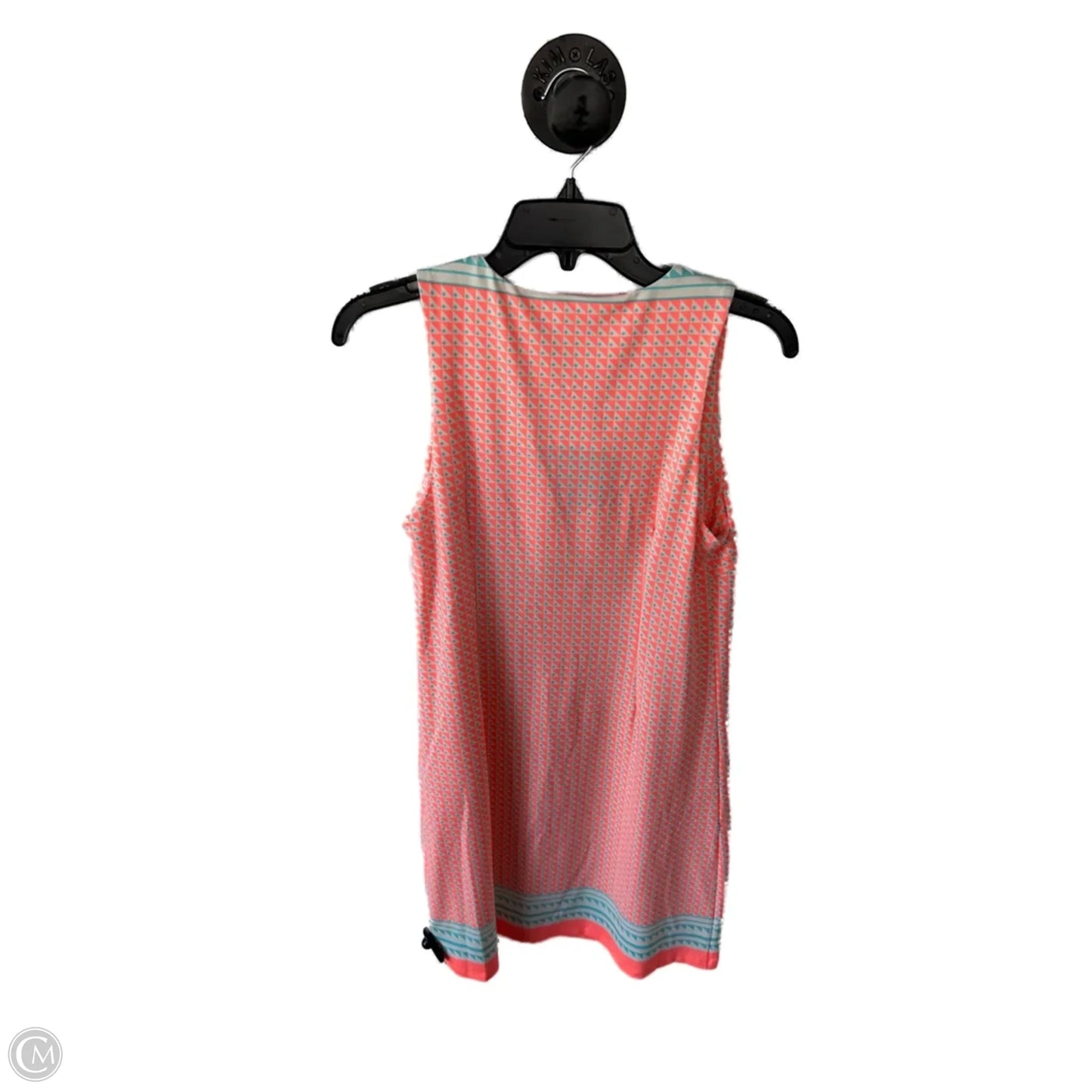 Dress Work By Julie Brown In Orange & White, Size: S