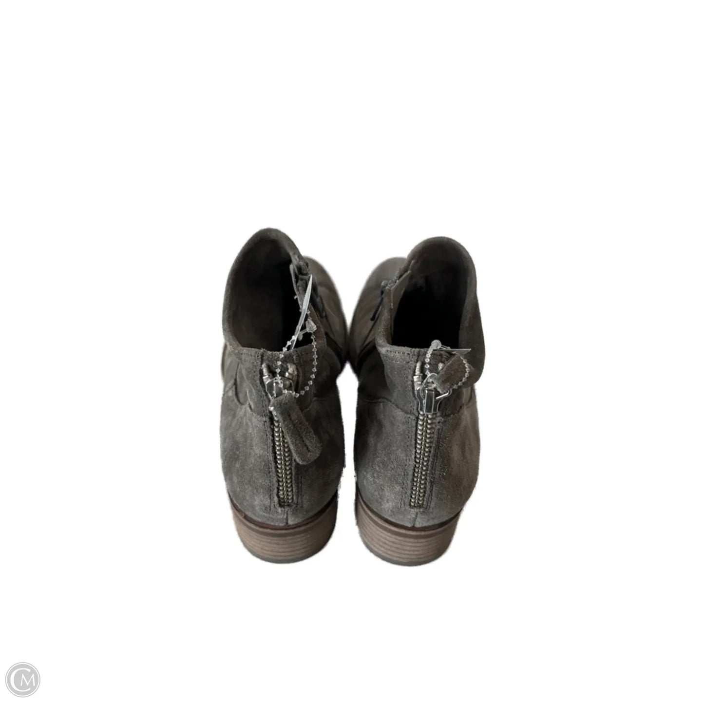 Boots Ankle Flats By Paul Green In Grey, Size: 7.5