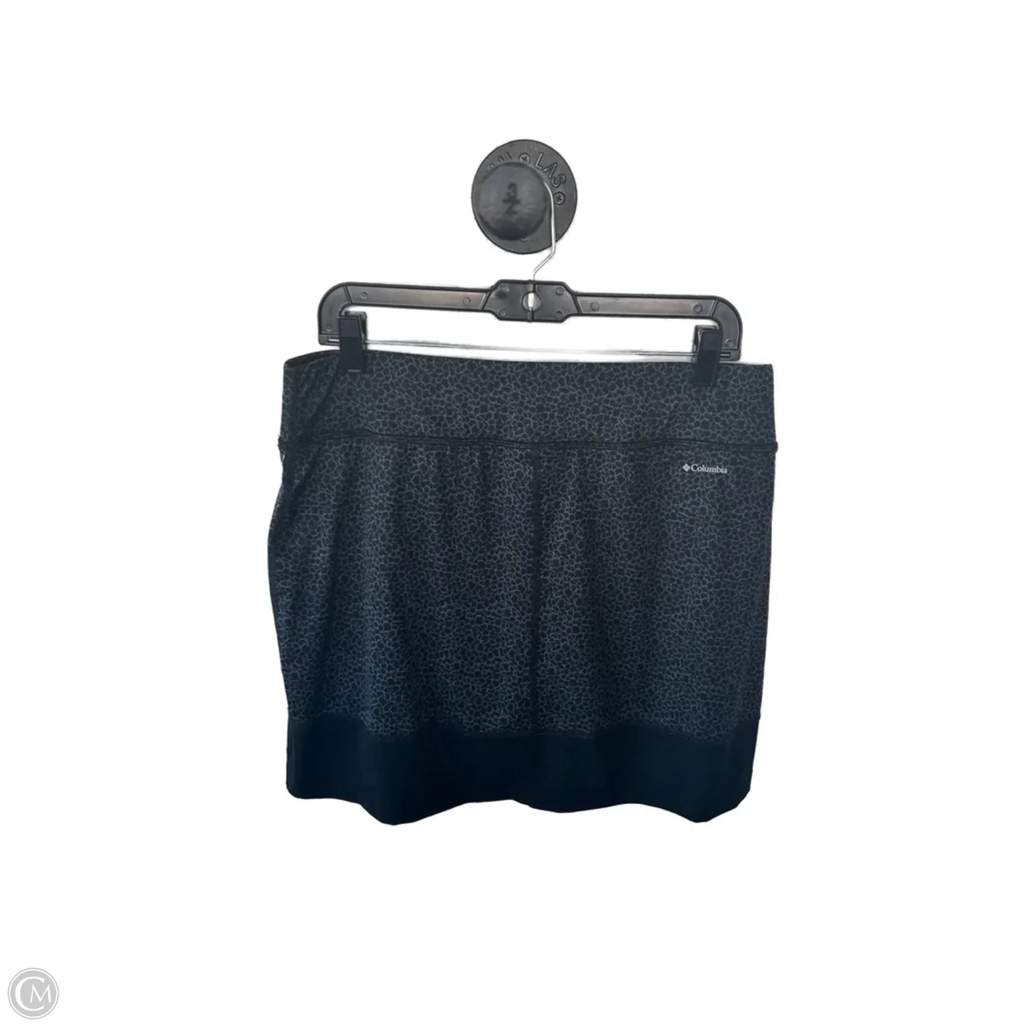Athletic Skort By Columbia In Black & Grey, Size: 12