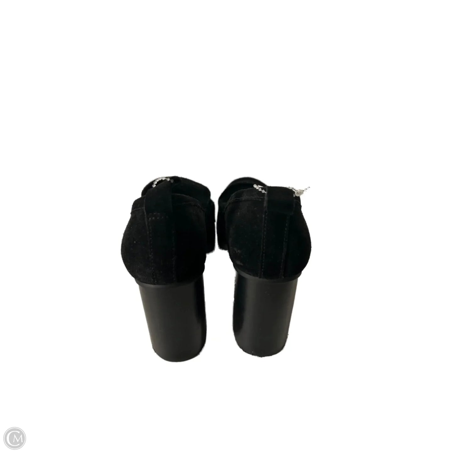 Shoes Heels Block By Crown Vintage In Black, Size: 8