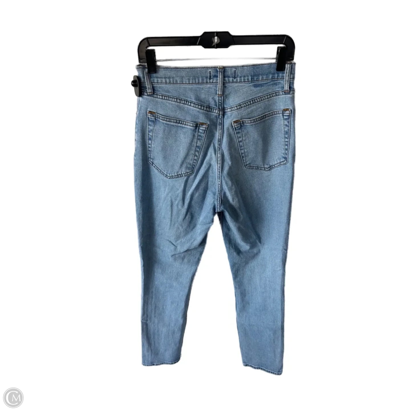 Jeans Straight By Abercrombie And Fitch In Blue Denim, Size: 8l