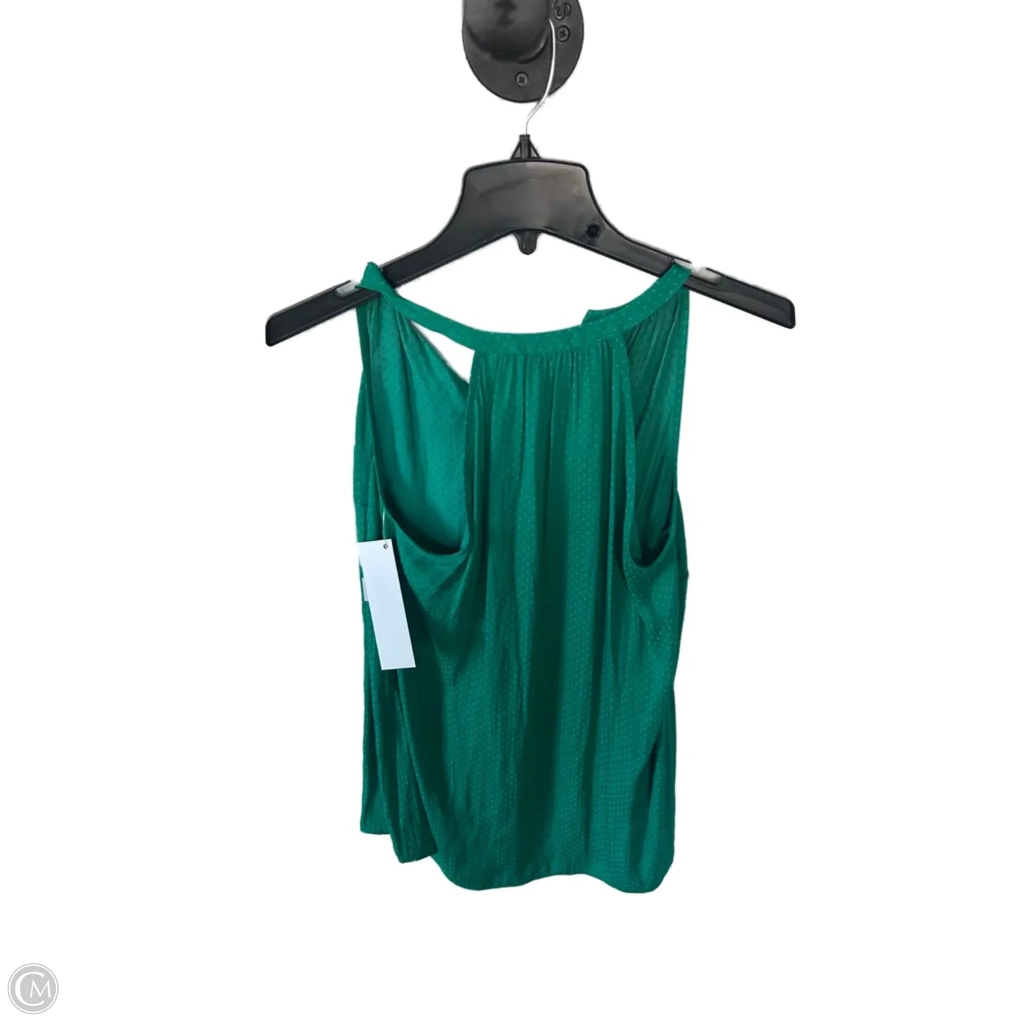 Top Sleeveless By Cabi In Green, Size: S