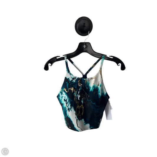 Athletic Bra By Old Navy In Blue & Gold, Size: S