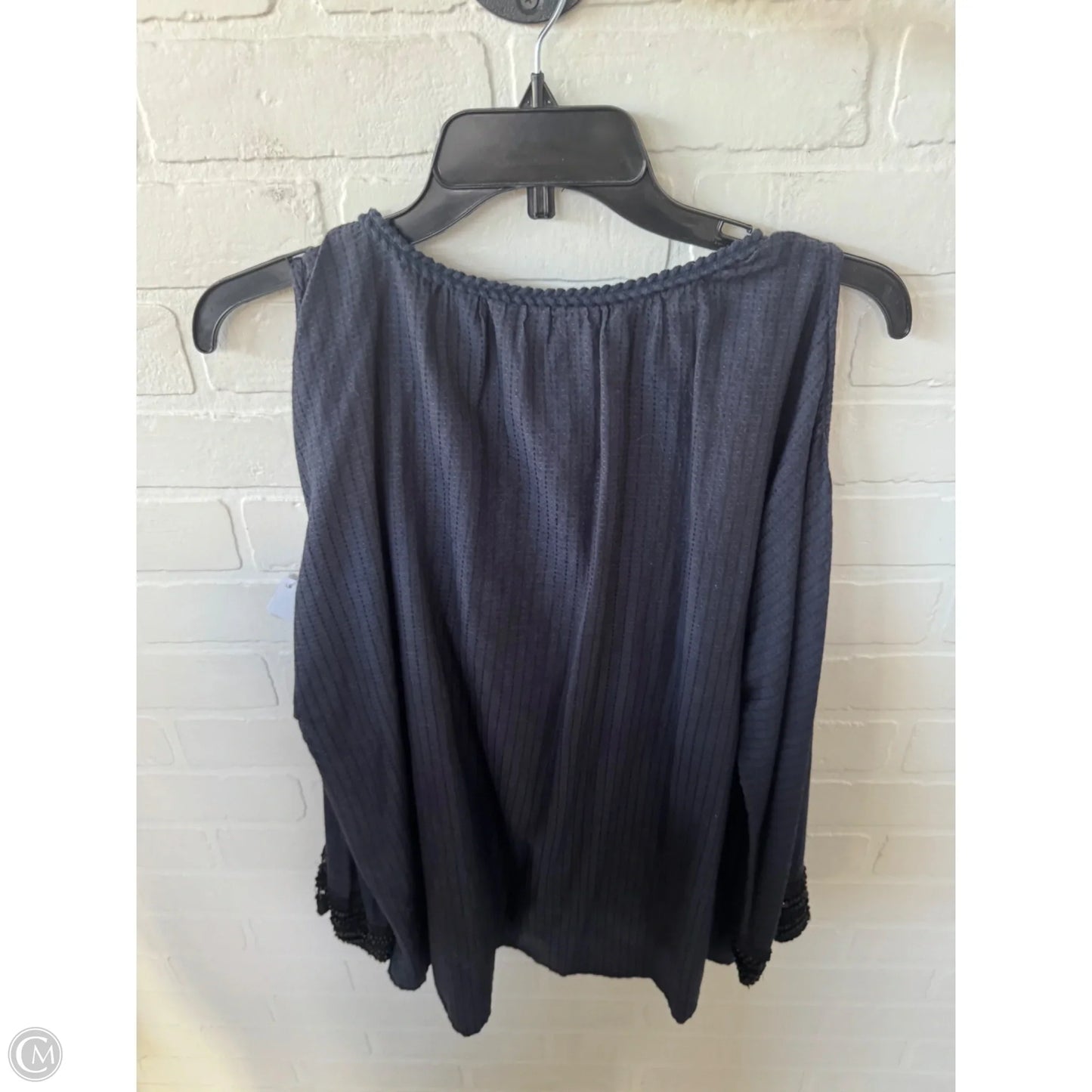 Tunic Long Sleeve By Soft Surroundings In Blue, Size: Xlp