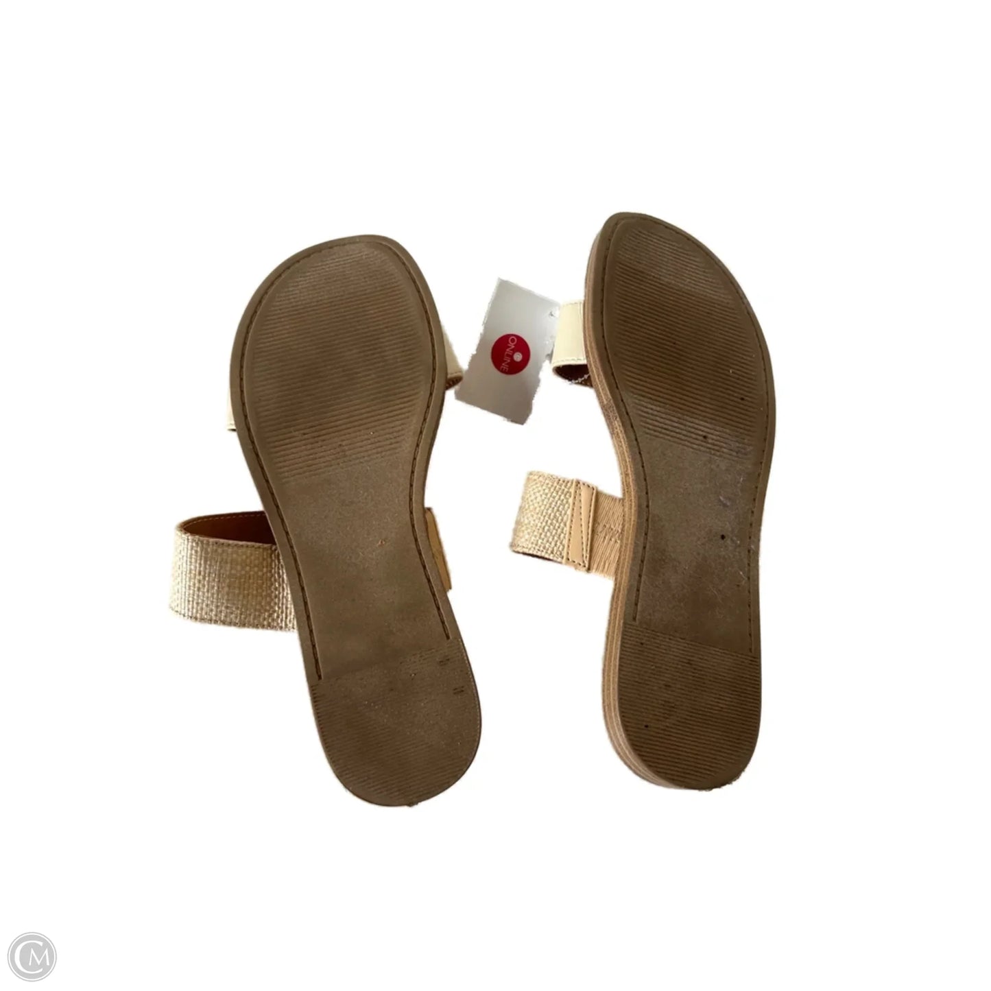 Sandals Flats By Lc Lauren Conrad In Tan, Size: 7
