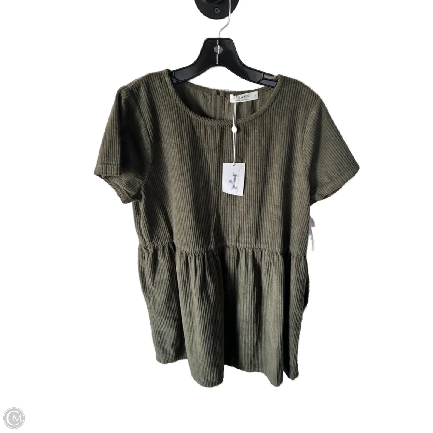 Dress Casual Short By Clothes Mentor In Green, Size: L