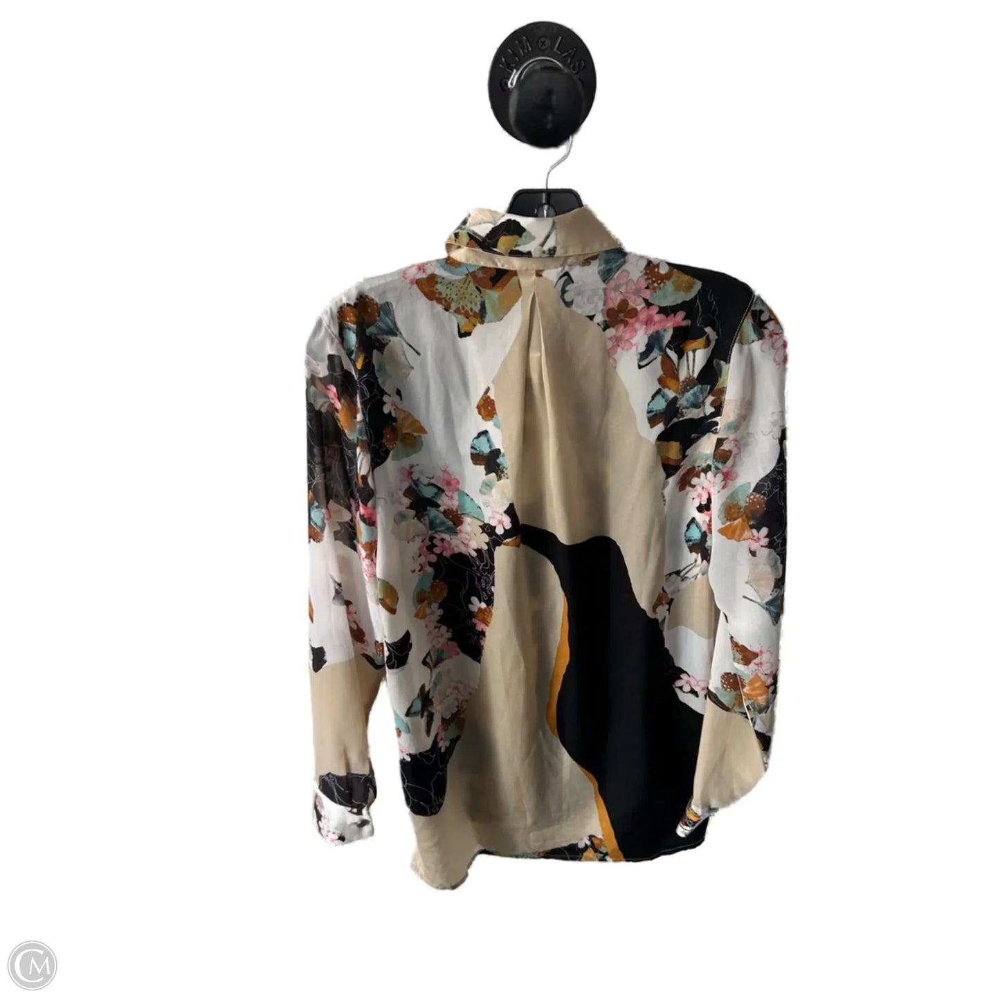 Top Long Sleeve By Target-designer In Black & Tan, Size: Xs