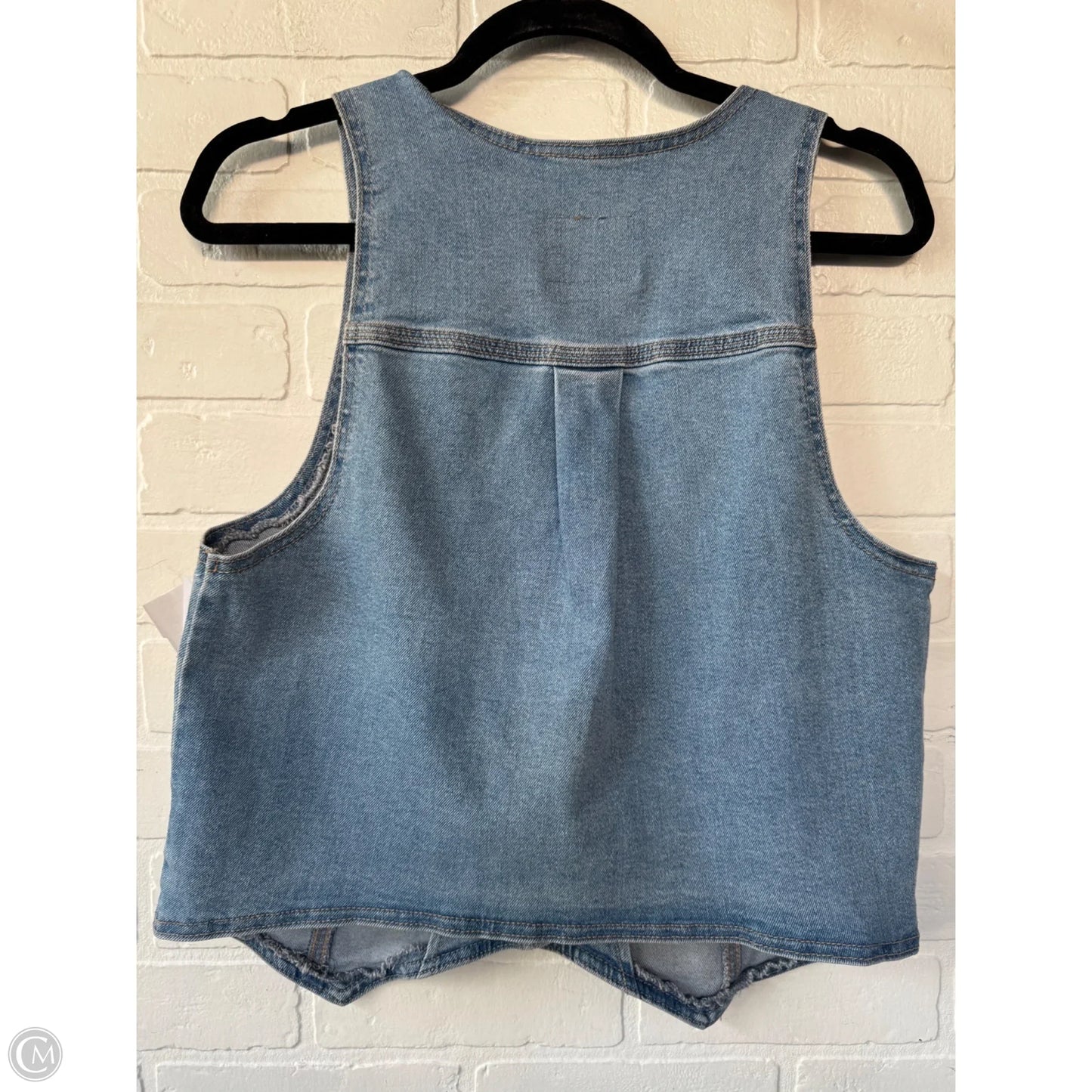 Vest Other By Levis In Blue Denim, Size: M