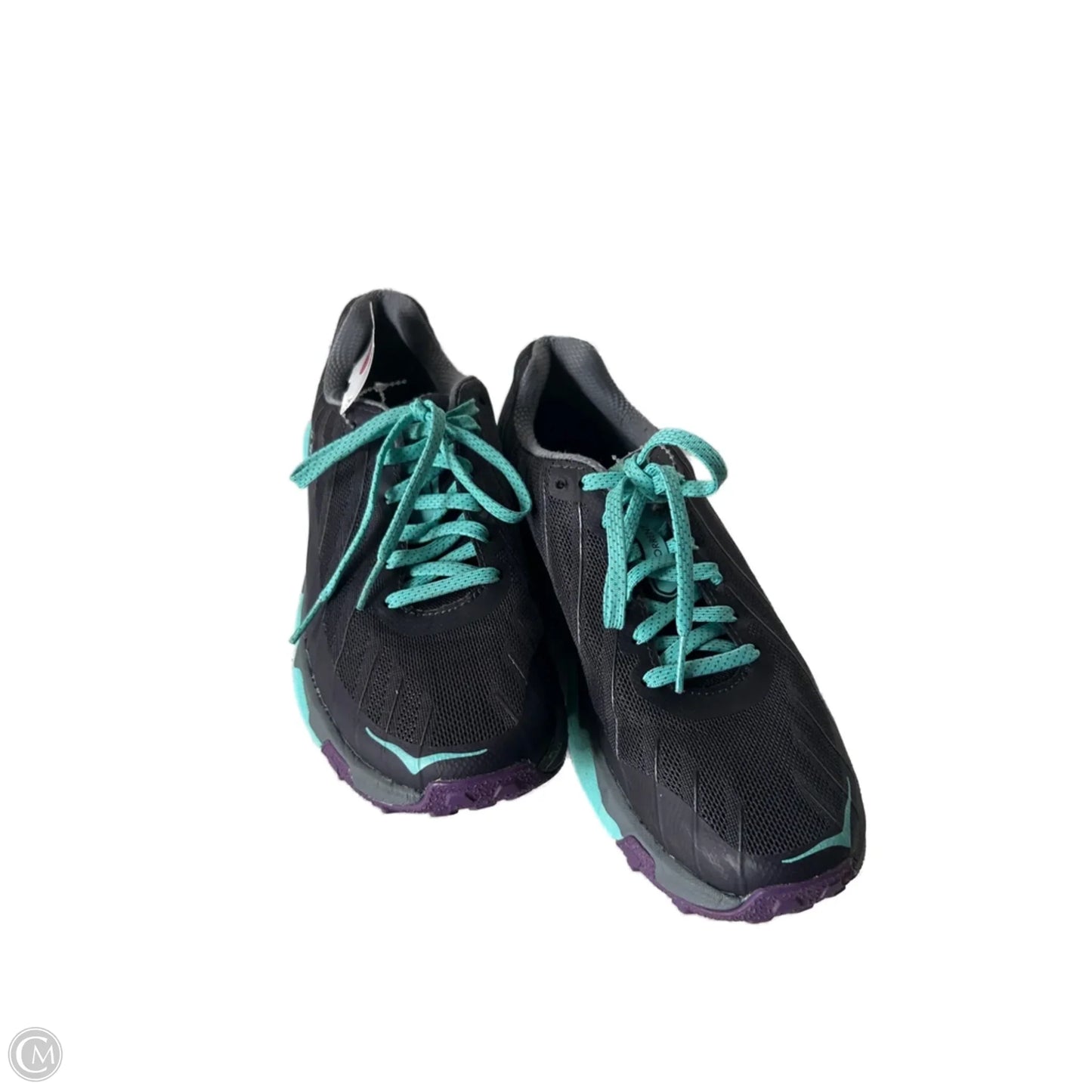 Shoes Athletic By Hoka In Grey & Purple, Size: 7.5