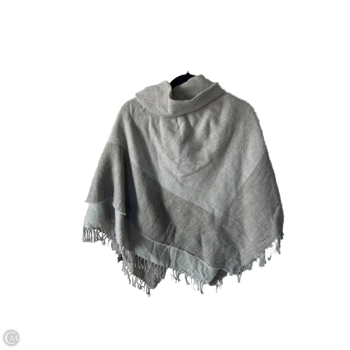 Shawl By Ann Taylor In Grey & Tan, Size: Osfm