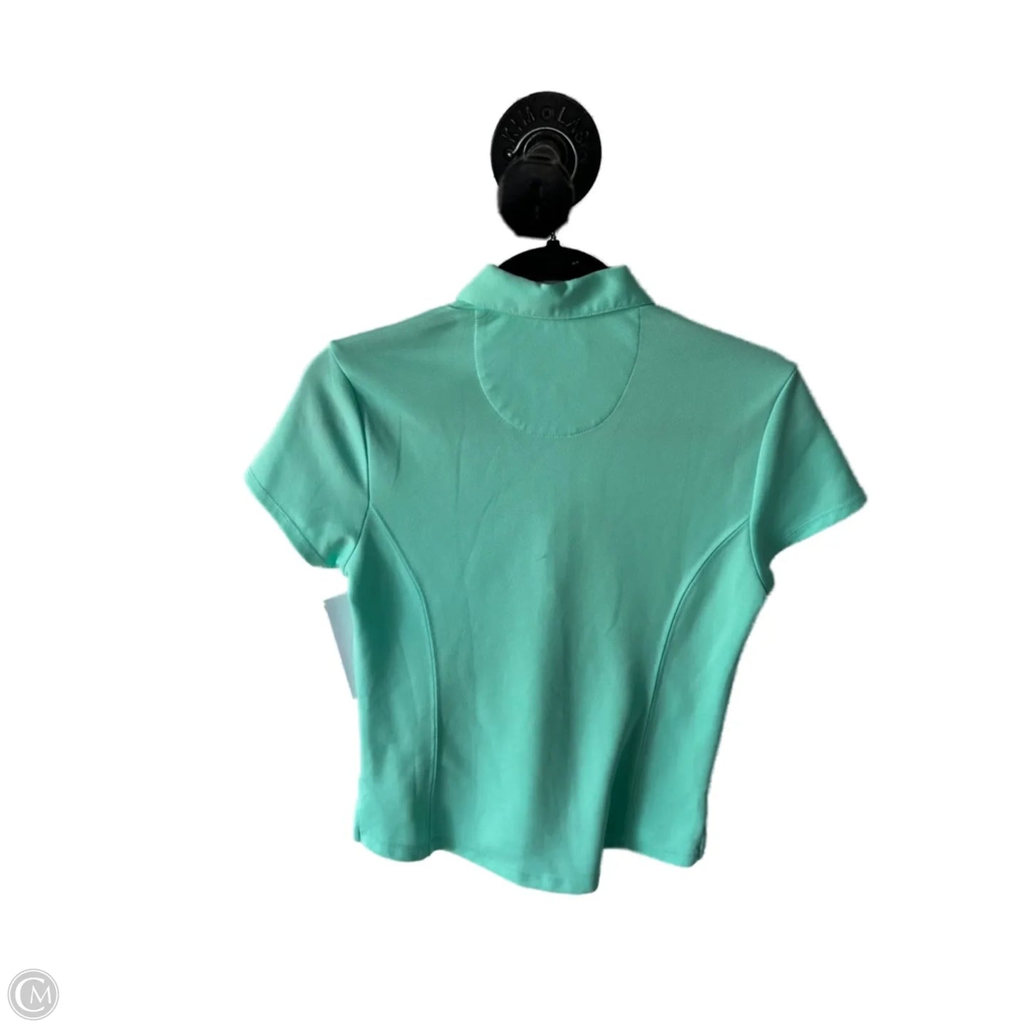 Athletic Top Short Sleeve By Clothes Mentor In Green, Size: S