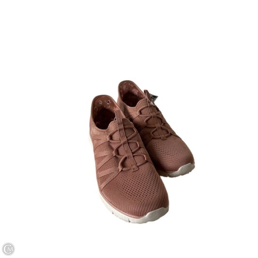 Shoes Sneakers By Skechers In Pink & Tan, Size: 9