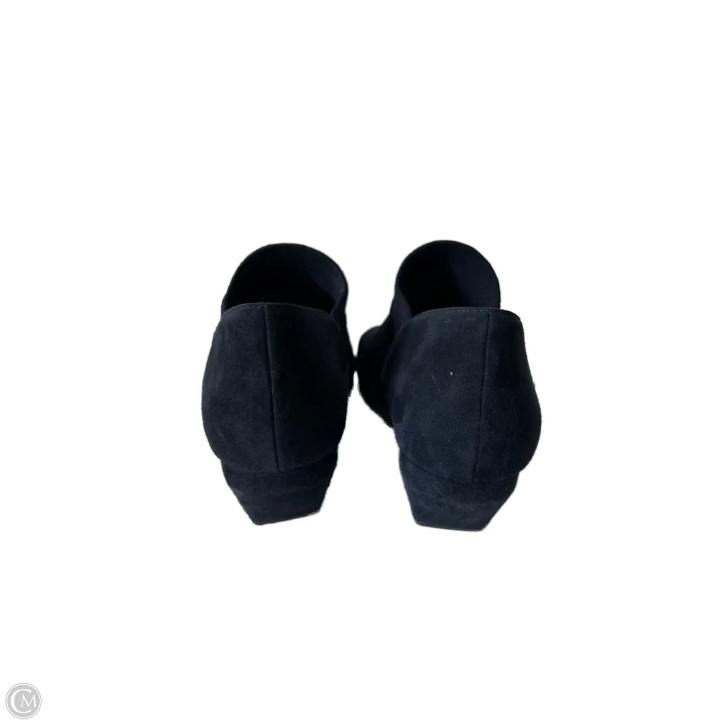 Sandals Heels Block By Eileen Fisher In Navy, Size: 8