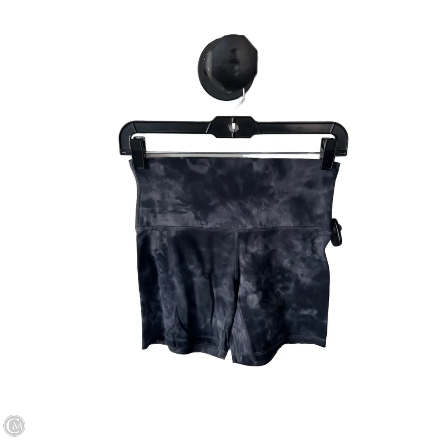 Athletic Shorts By Lululemon In Blue & Grey, Size: 6