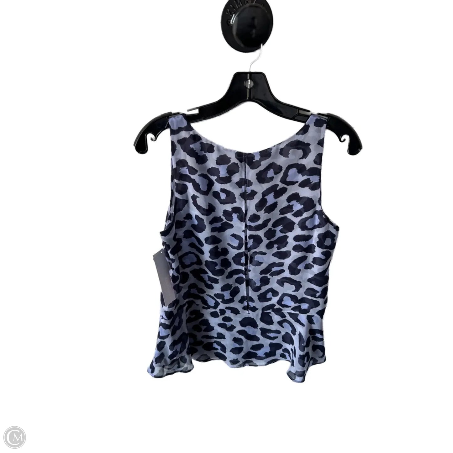 Top Sleeveless By Cabi In Blue & Purple, Size: S