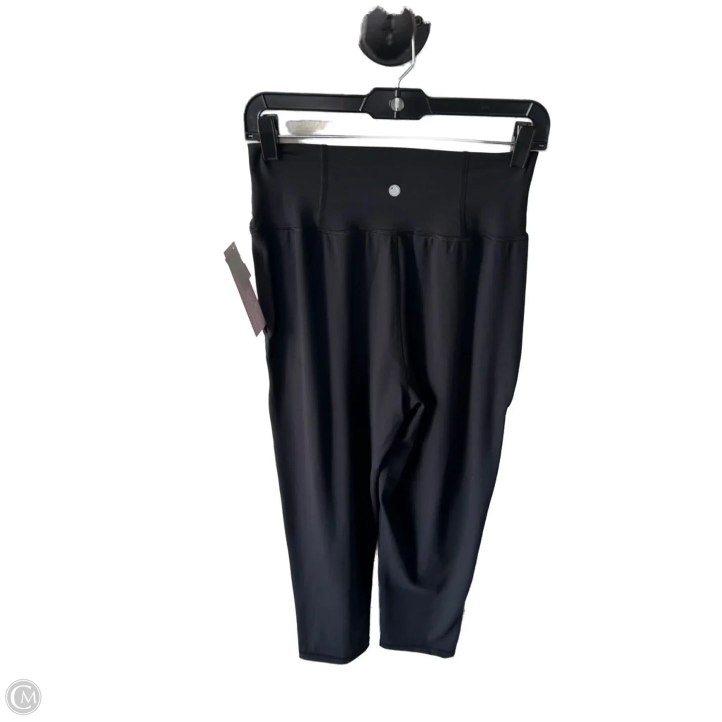 Athletic Pants By Yogalicious In Black & Blue, Size: 6