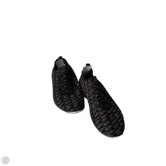 Shoes Sneakers By Skechers In Black & Pink, Size: 8.5