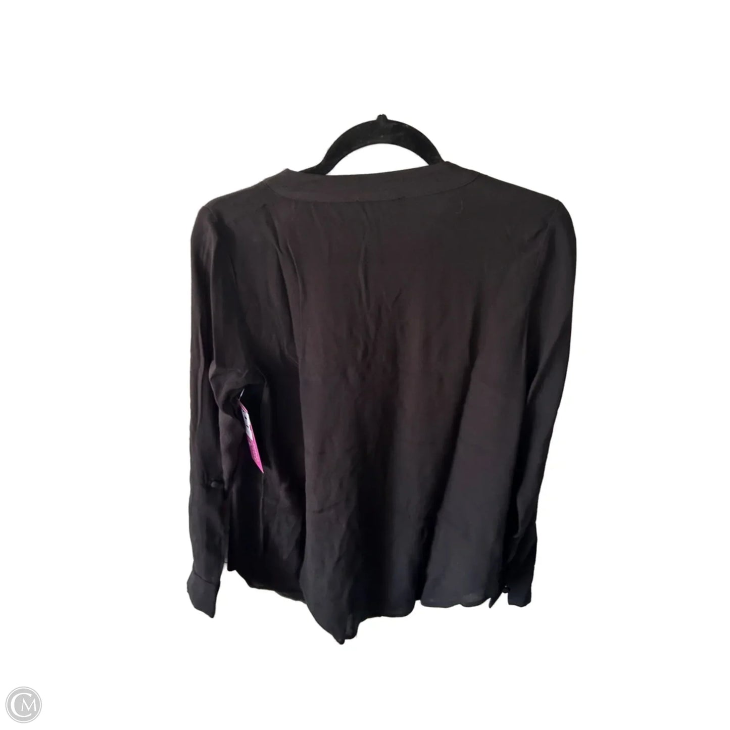 Top Long Sleeve By Roz And Ali In Black, Size: Xs