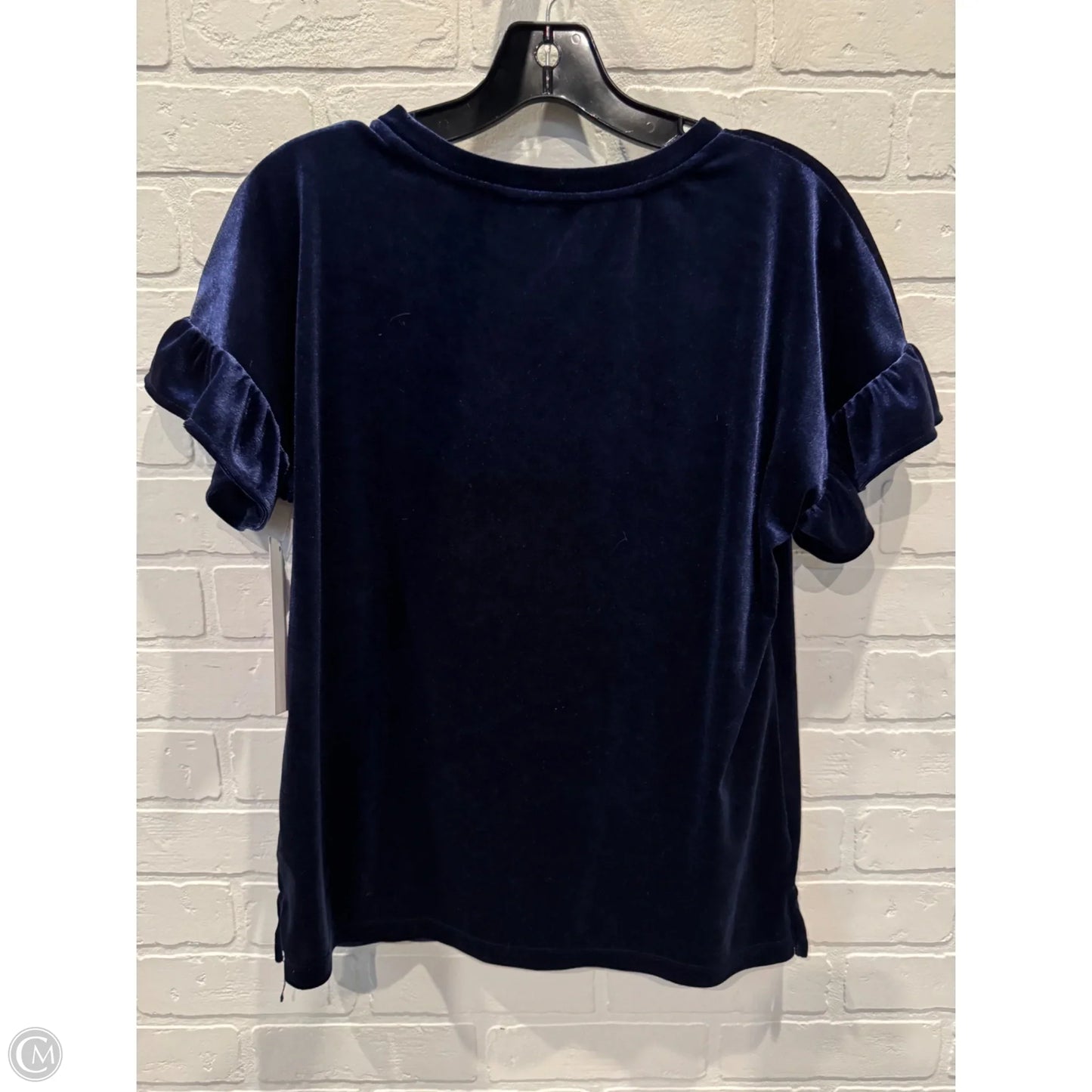 Top Short Sleeve By Old Navy In Blue, Size: S