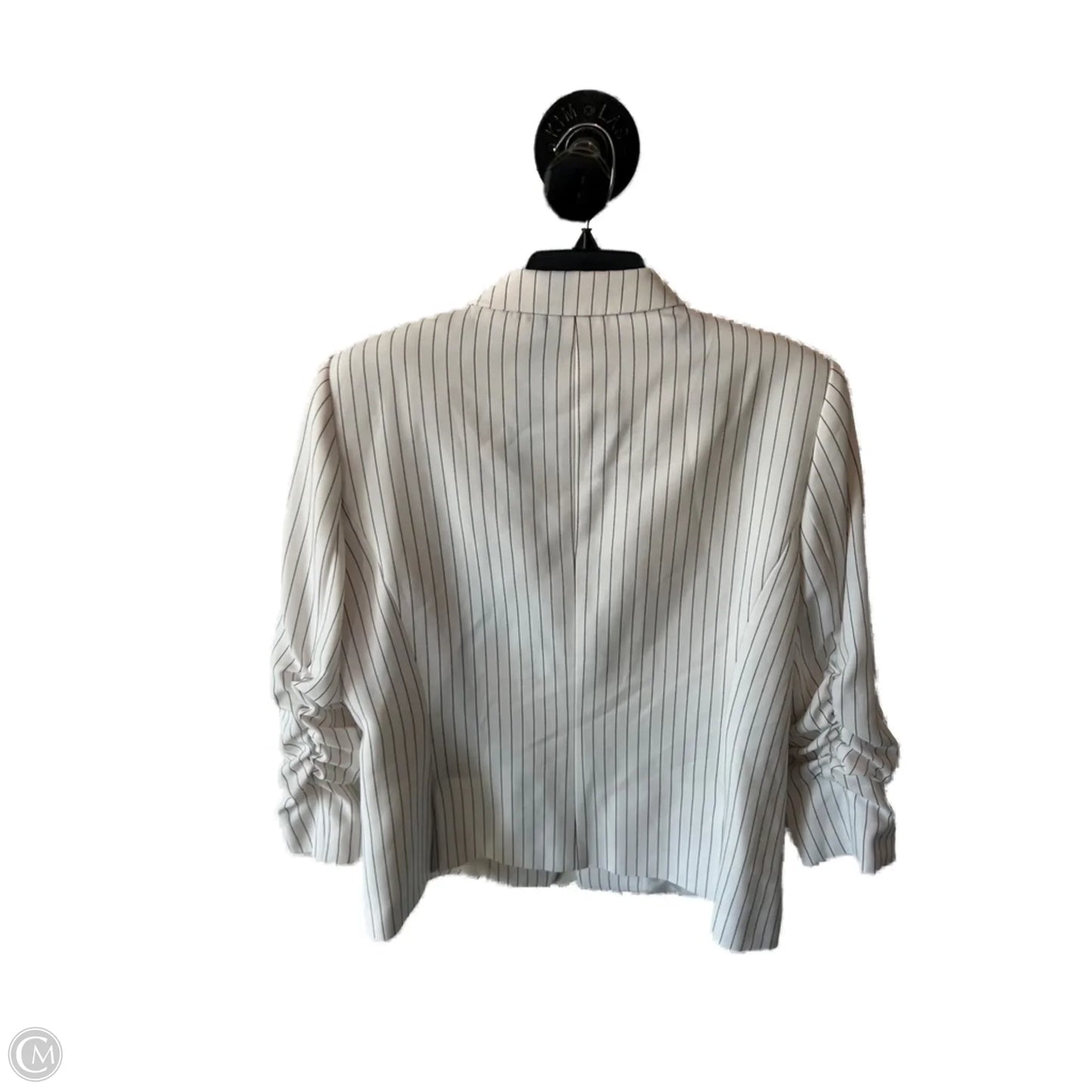 Blazer By Tahari By Arthur Levine In Black & White, Size: Xl
