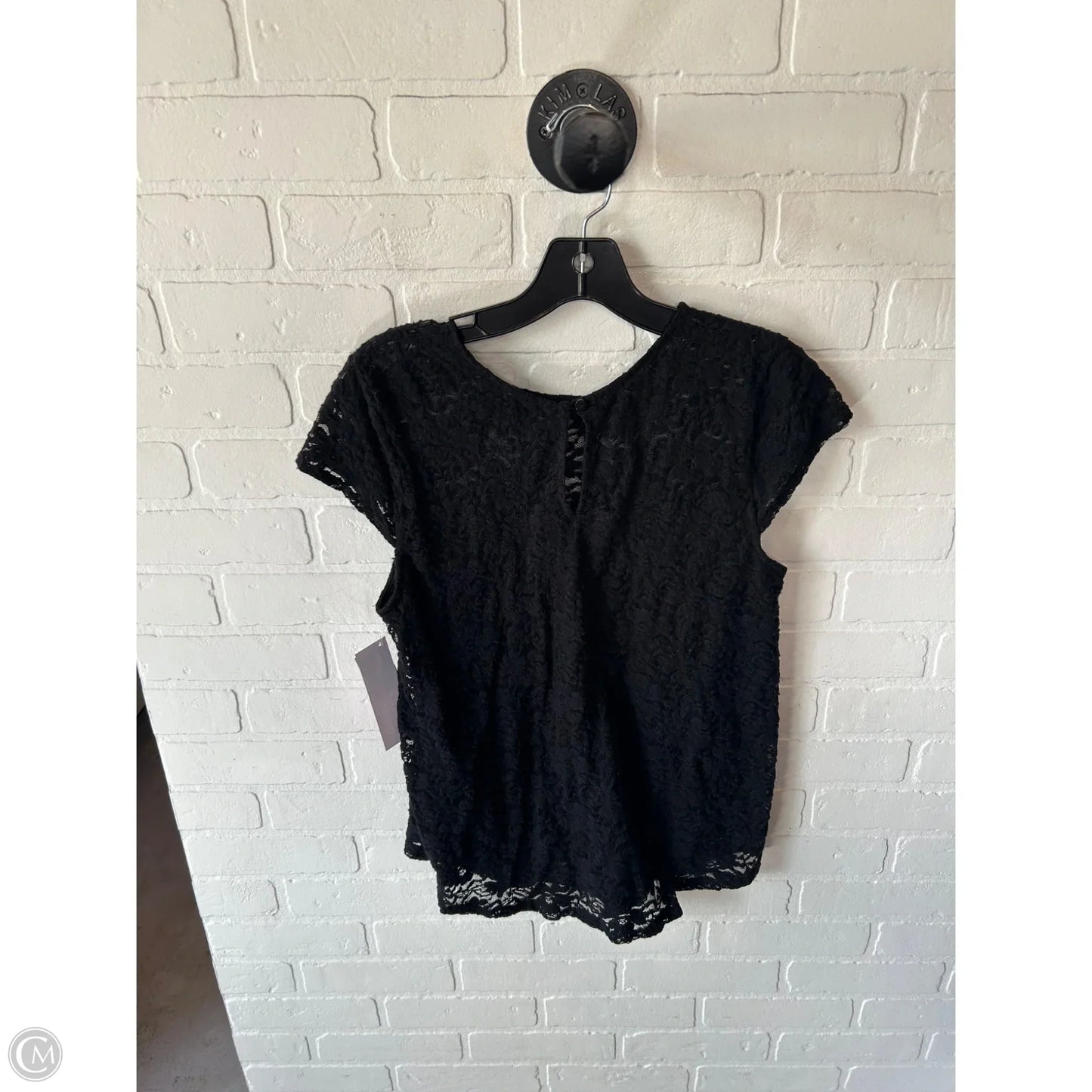 Top Sleeveless By West Kei In Black, Size: M