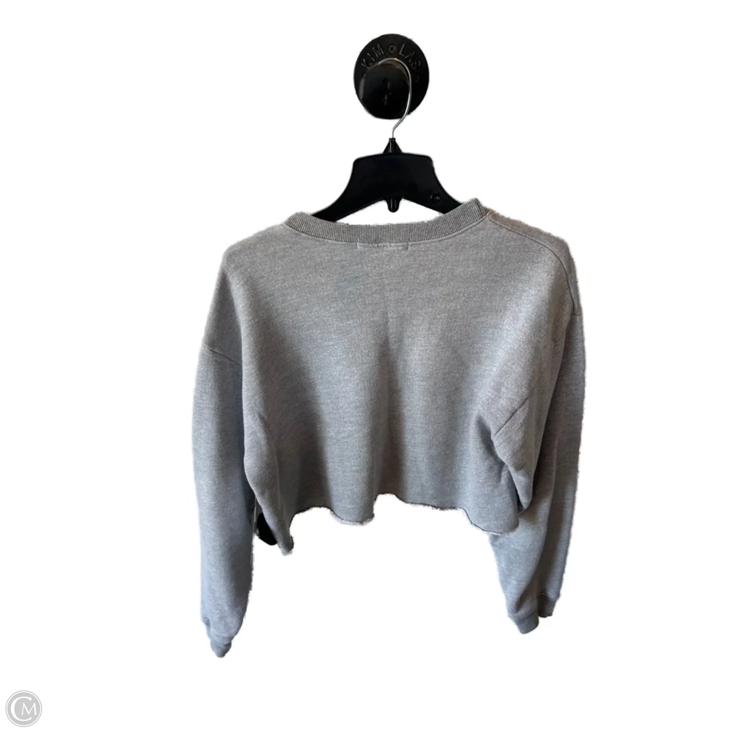 Sweatshirt Crewneck By Daydreamer In Grey & Red, Size: S