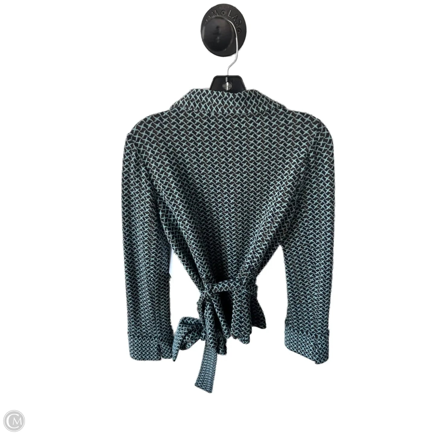 Jacket Designer By Diane Von Furstenberg In Brown & Green, Size: M