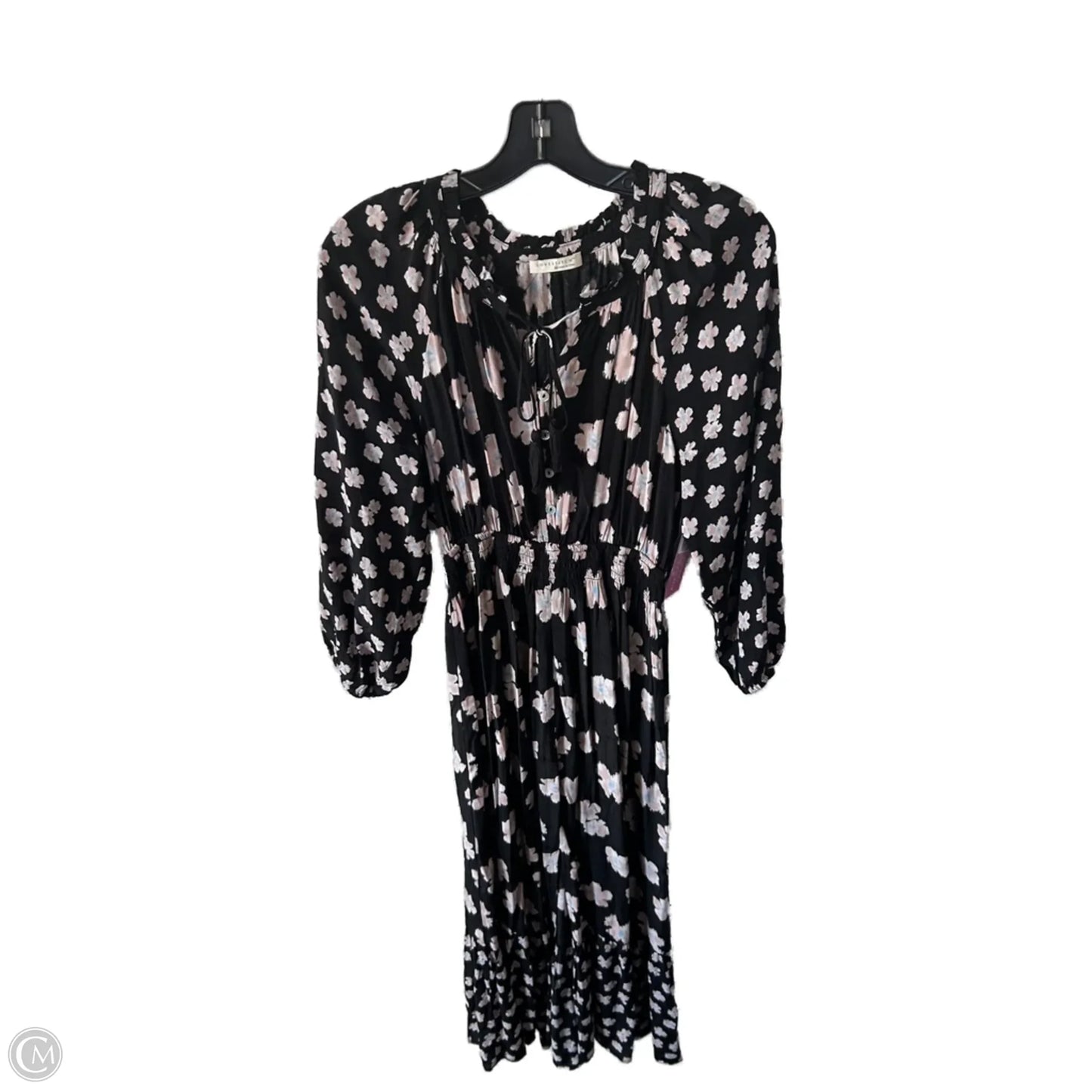 Dress Casual Maxi By Lovestitch In Black & Pink, Size: M