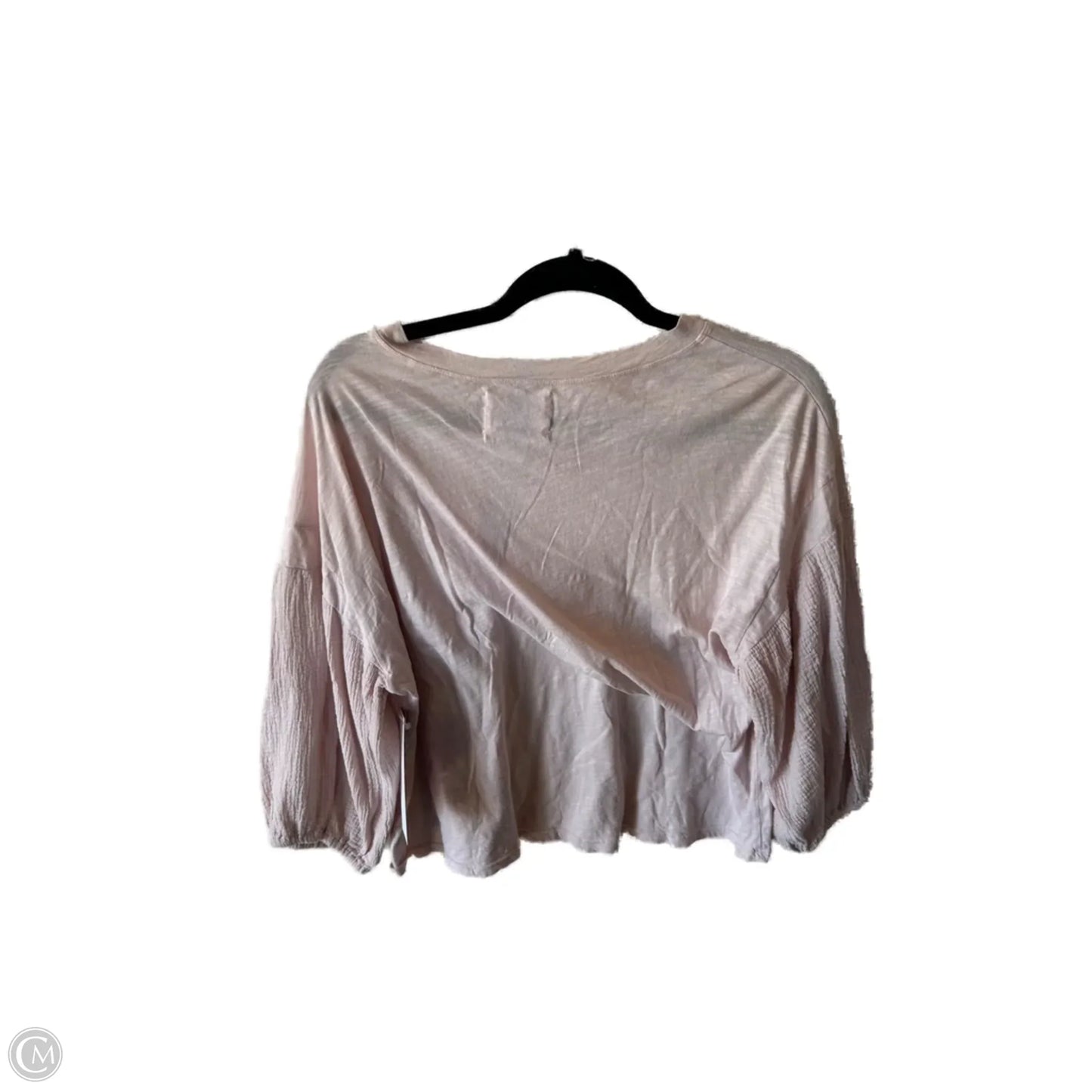 Top 3/4 Sleeve By Velvet In Pink, Size: S