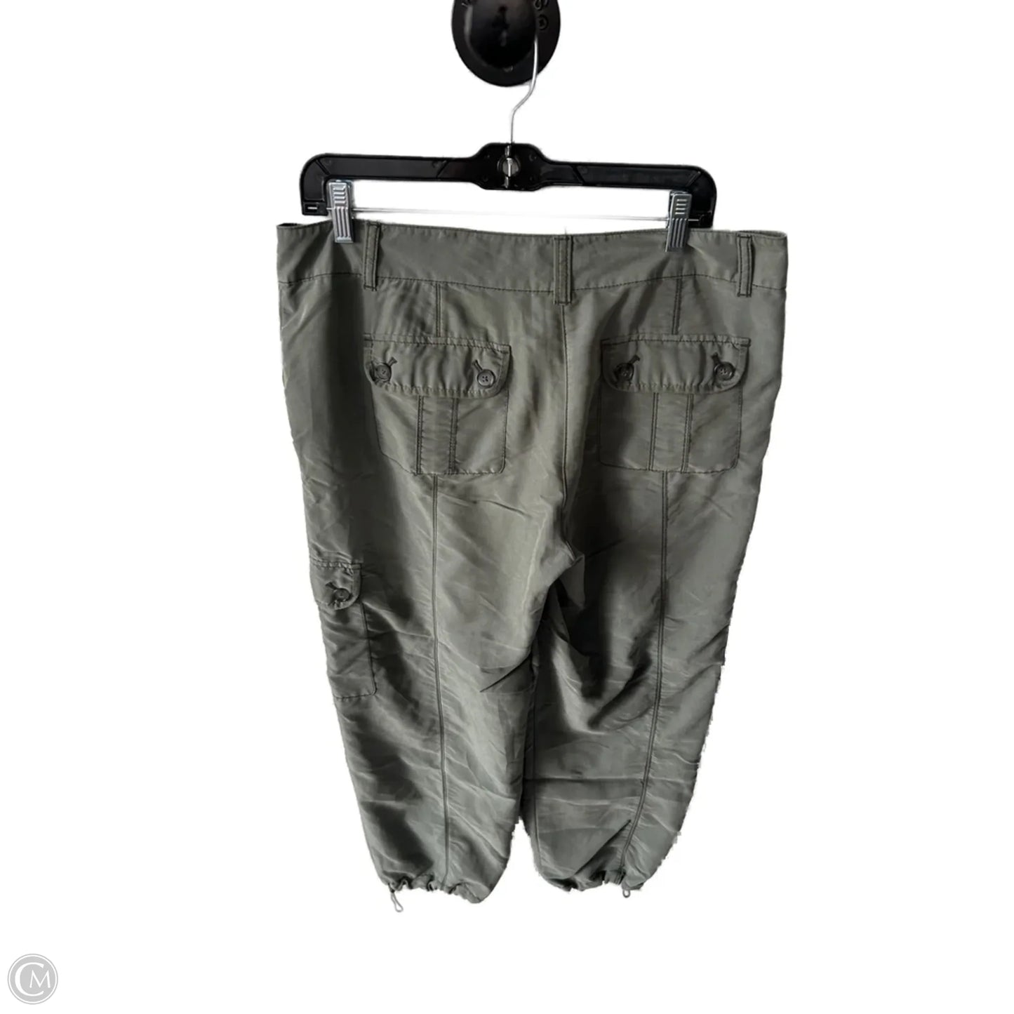 Pants Cropped By Ann Taylor In Green, Size: 8