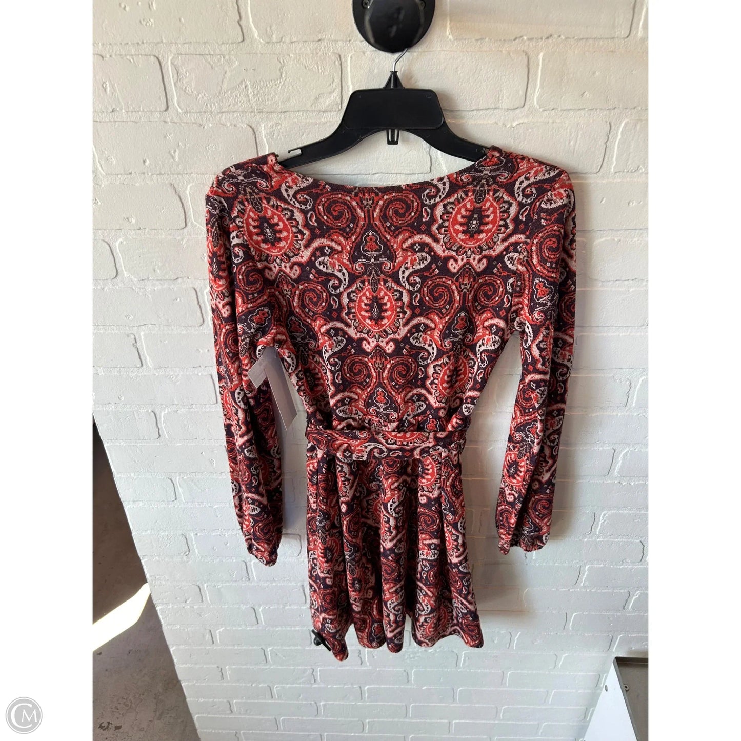 Dress Casual Short By Maeve In Purple & Red, Size: S