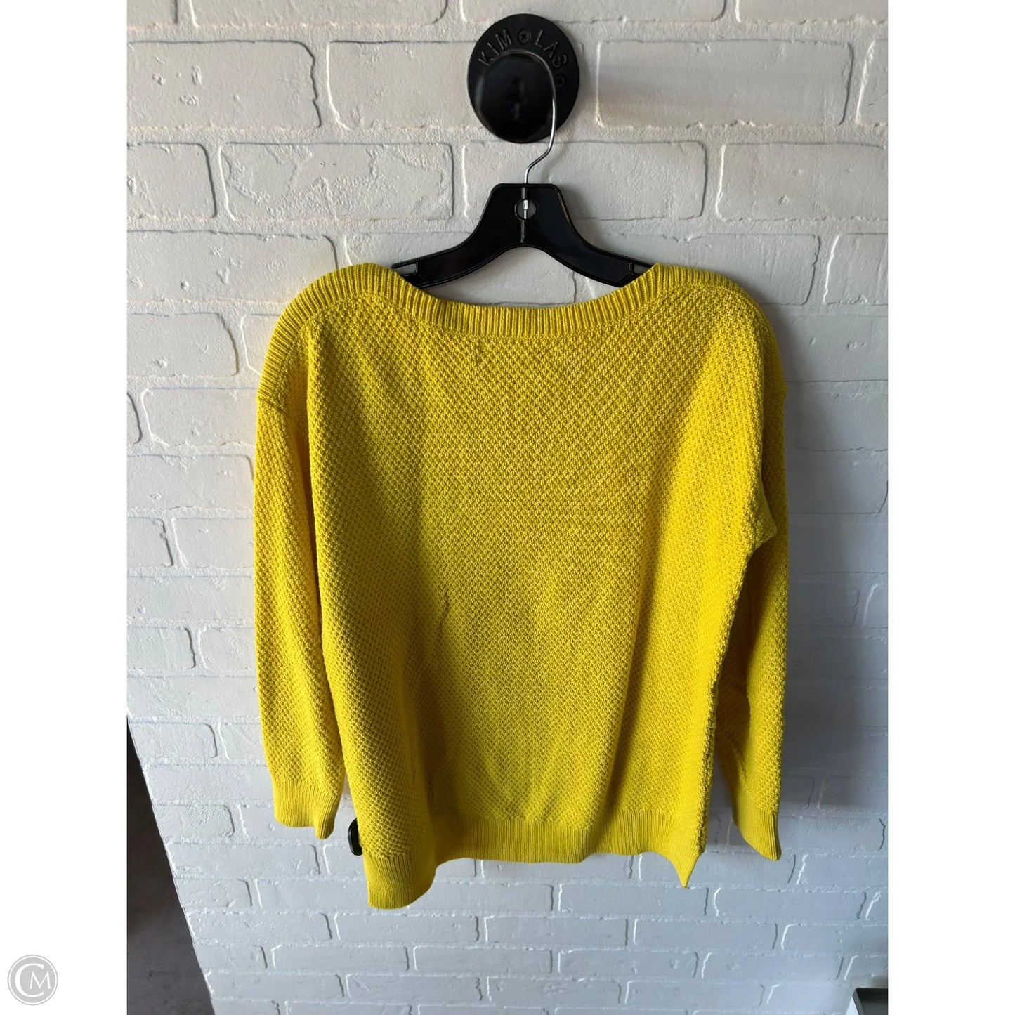 Sweater By Loft In Yellow, Size: S