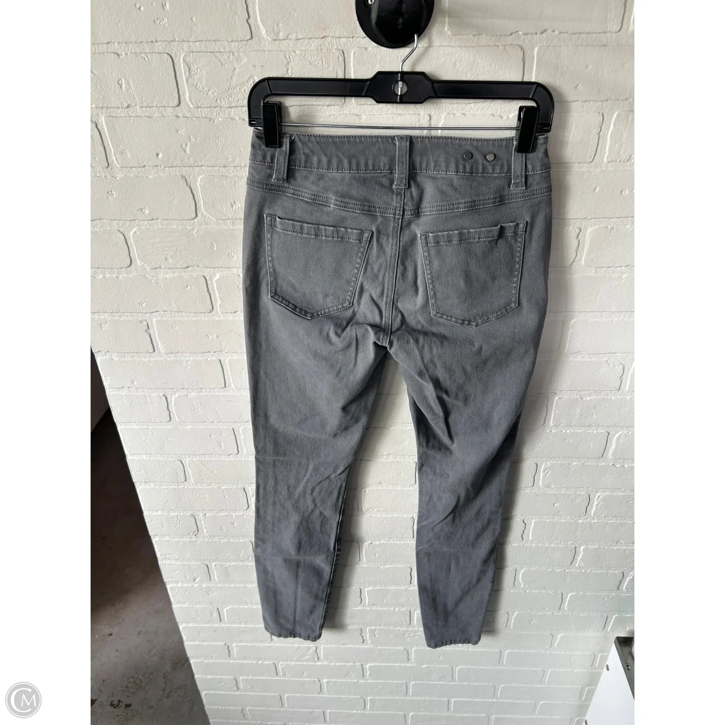 Jeans Skinny By Cabi In Grey Denim, Size: 2