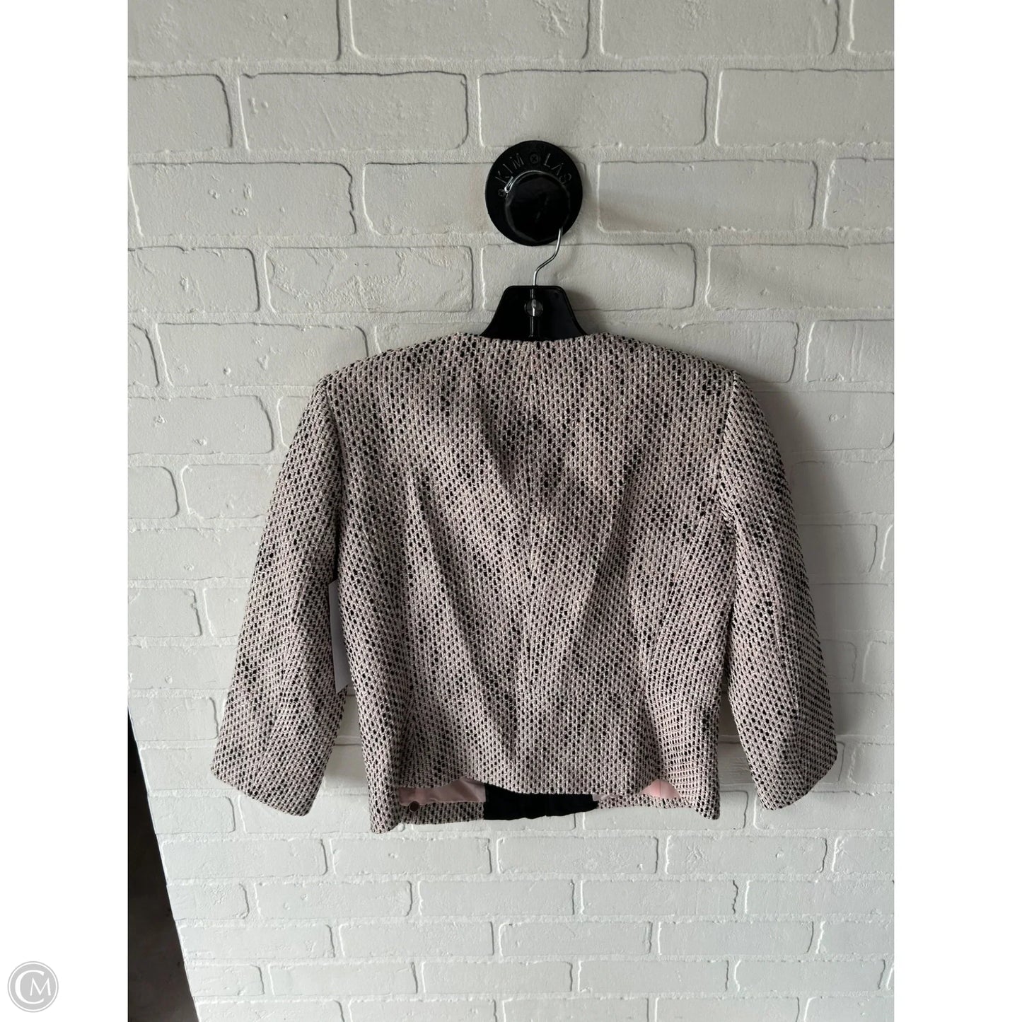 Blazer By Vince Camuto In Black & Pink, Size: Xs