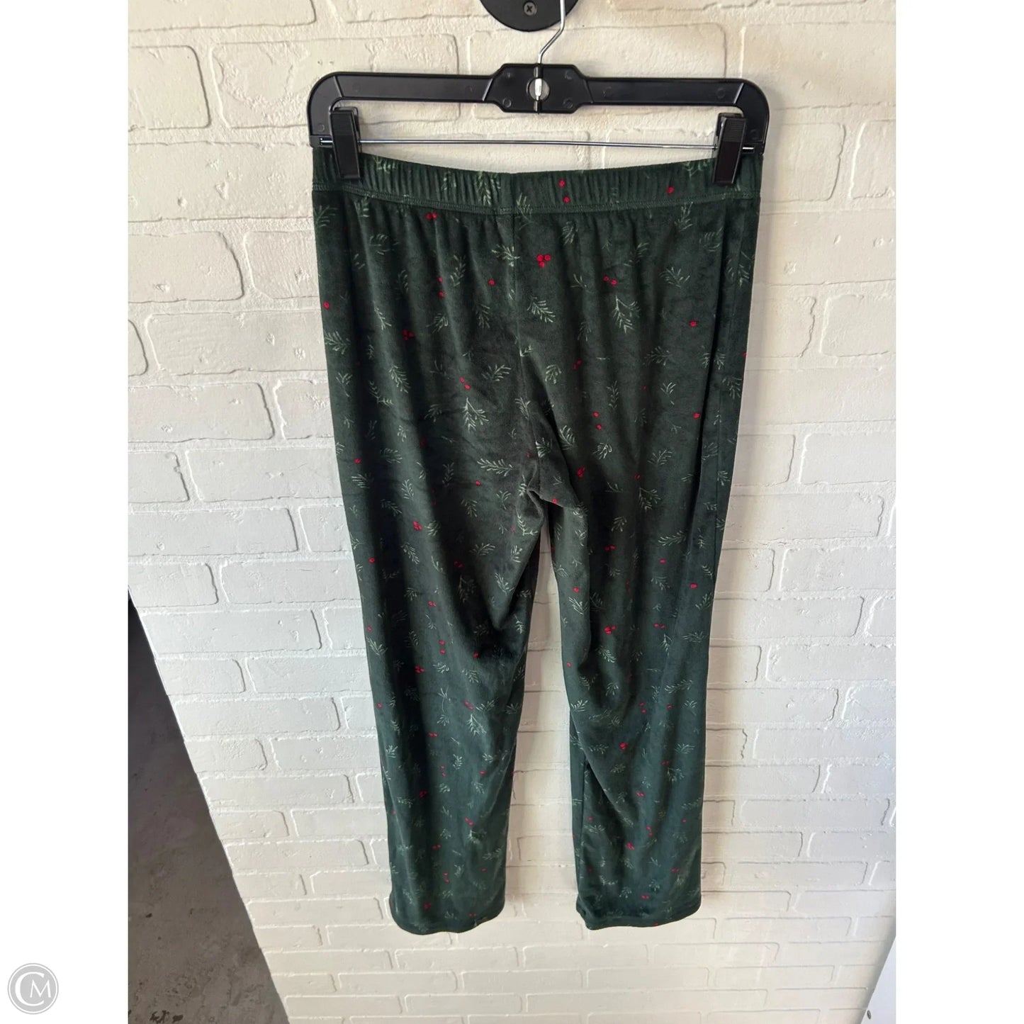 Pajama Pants By Gilligan And Omalley In Green & Red, Size: Xs