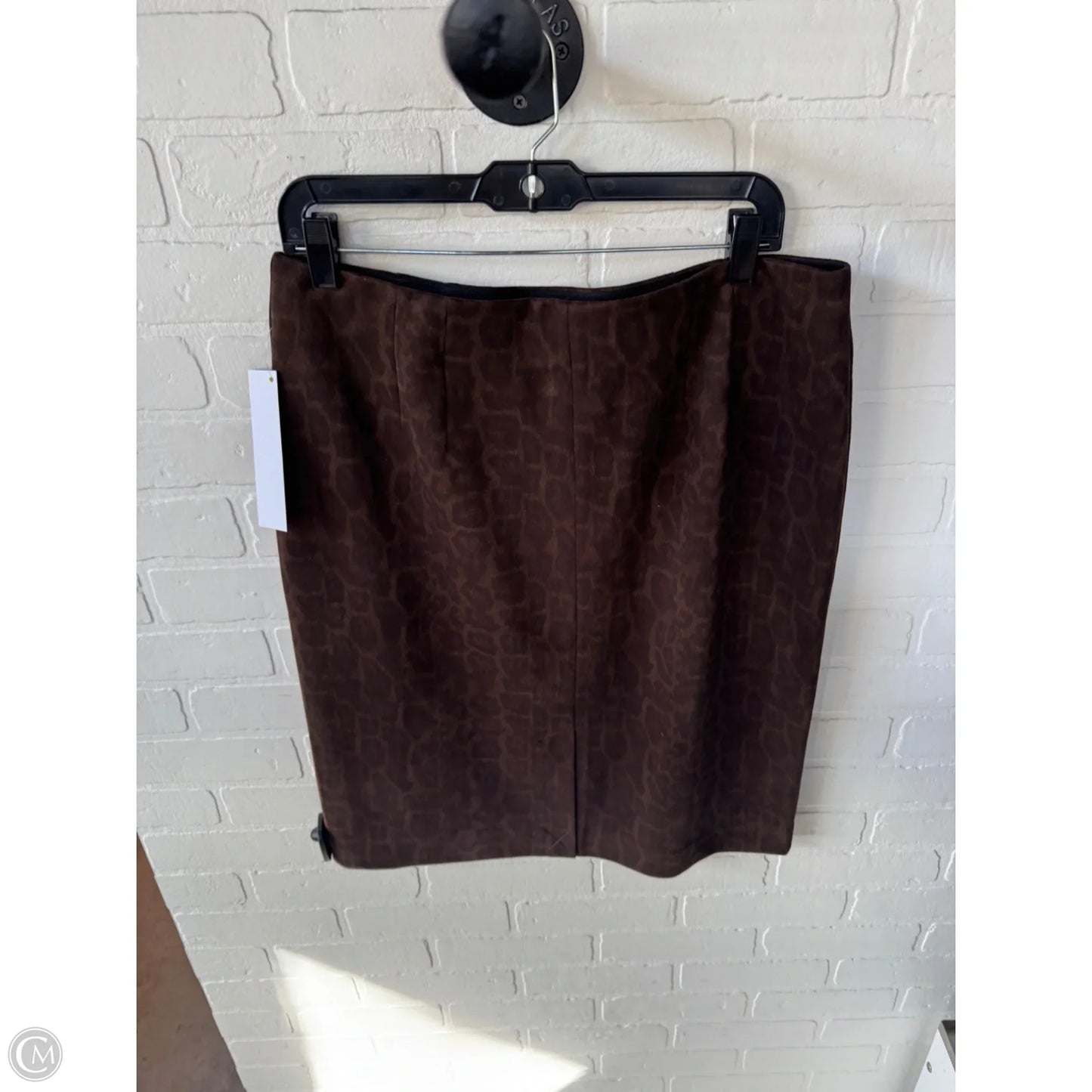 Skirt Mini & Short By Cma In Brown, Size: 12