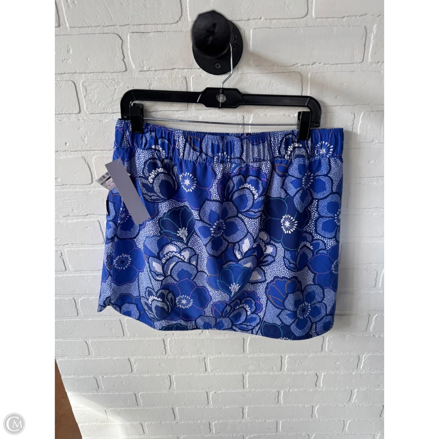 Skort By Talbots In Blue & White, Size: 12