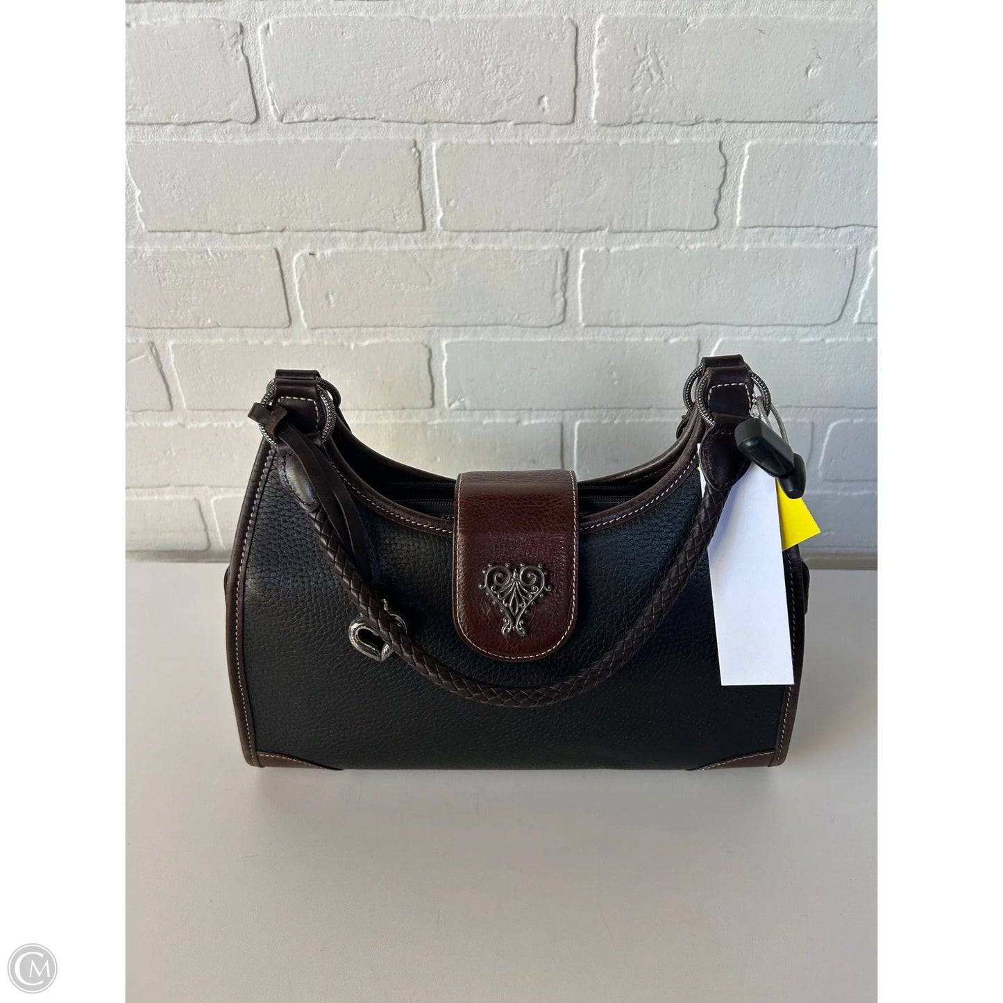 Handbag Leather By Brighton, Size: Medium
