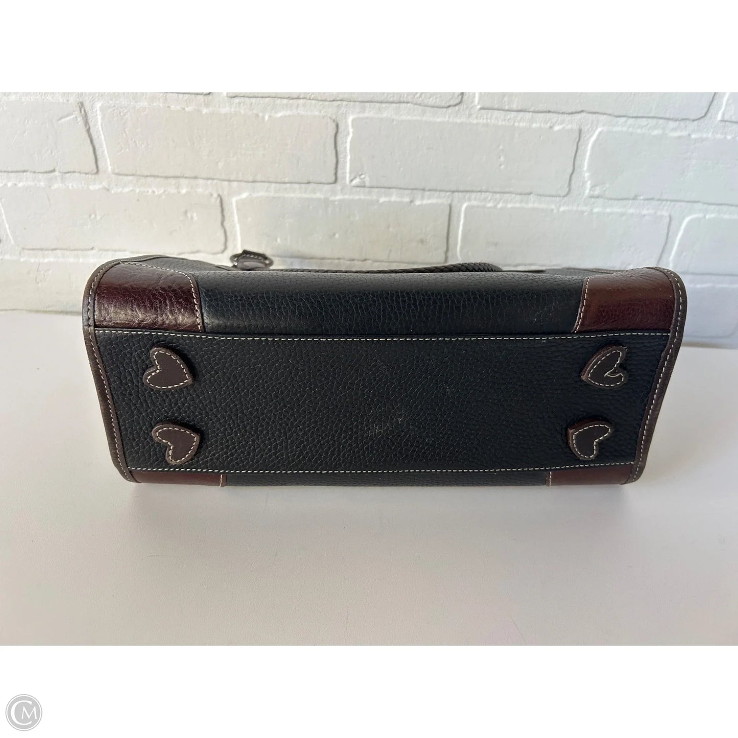 Handbag Leather By Brighton, Size: Medium