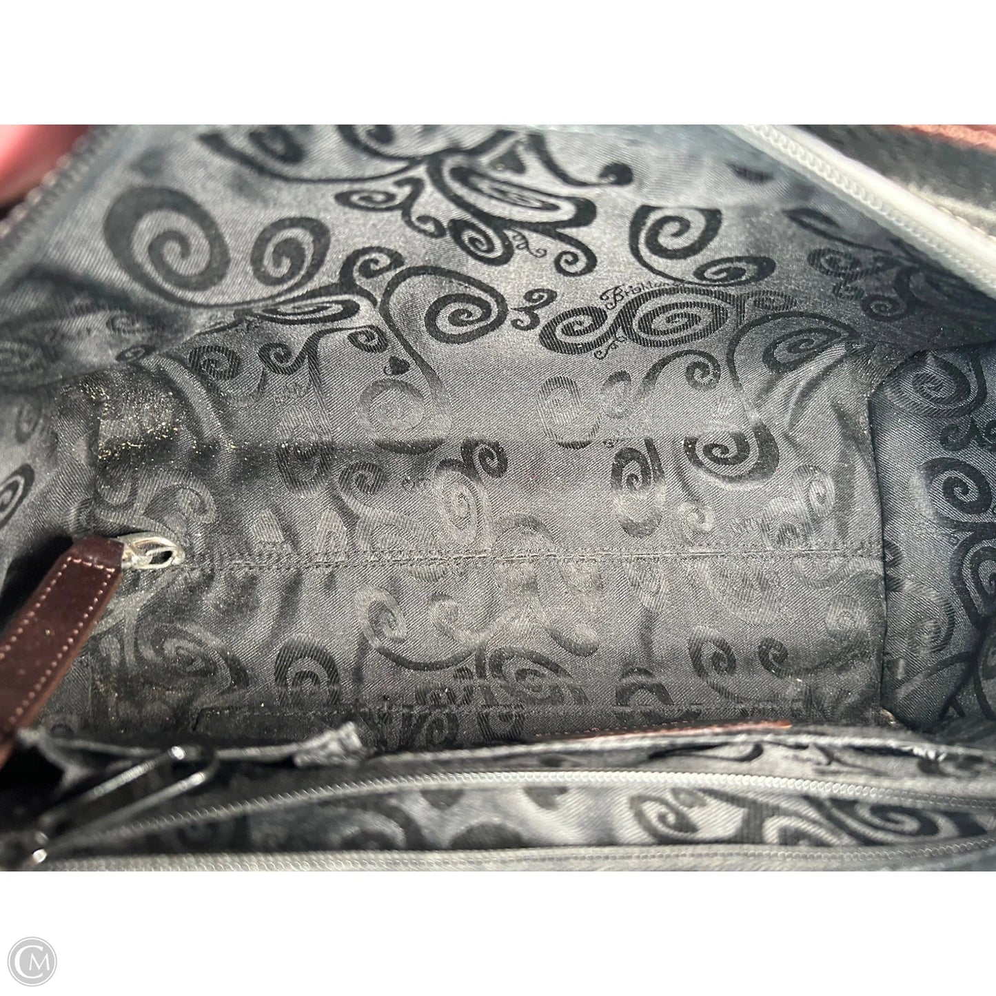 Handbag Leather By Brighton, Size: Medium