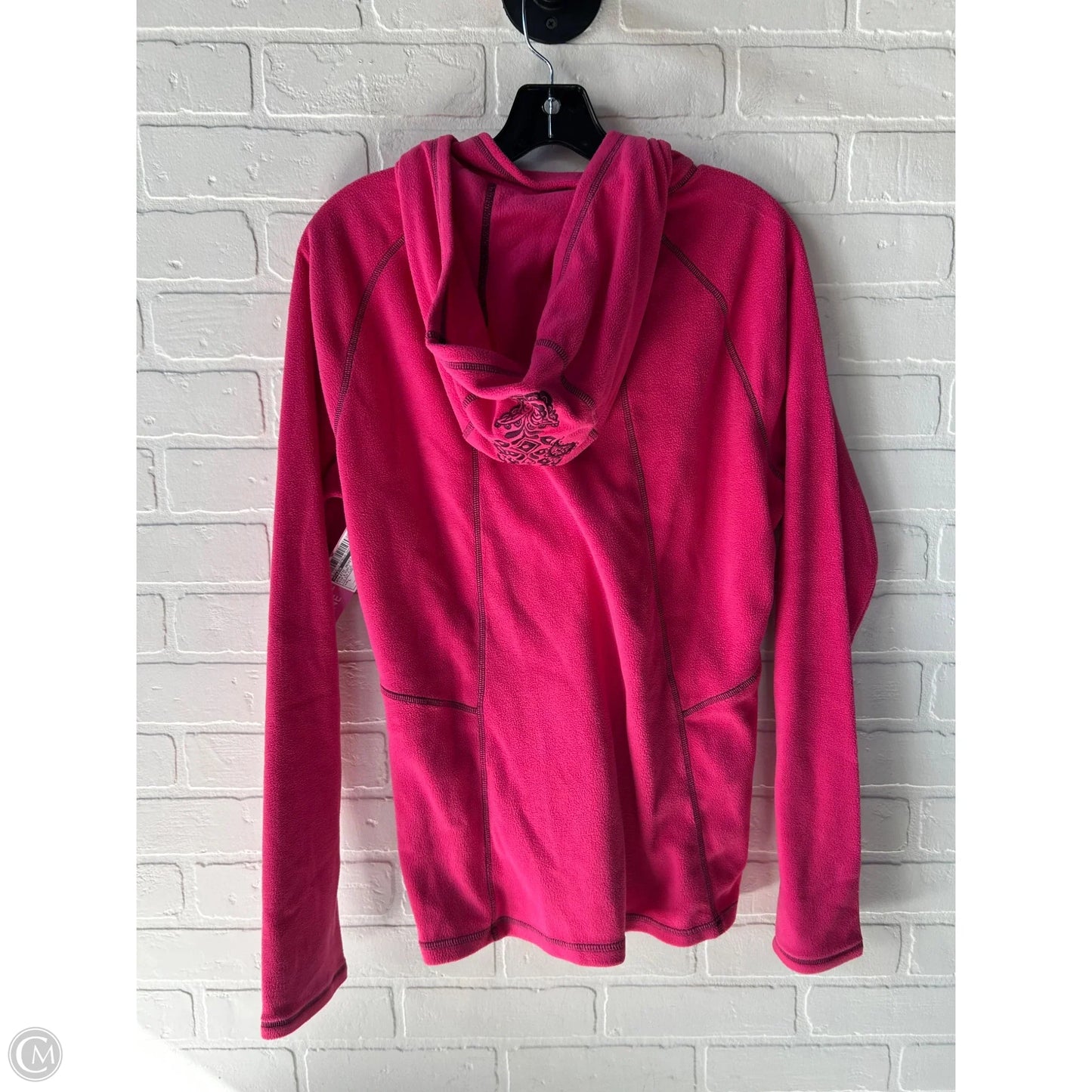 Athletic Jacket By Athleta In Pink & Purple, Size: L