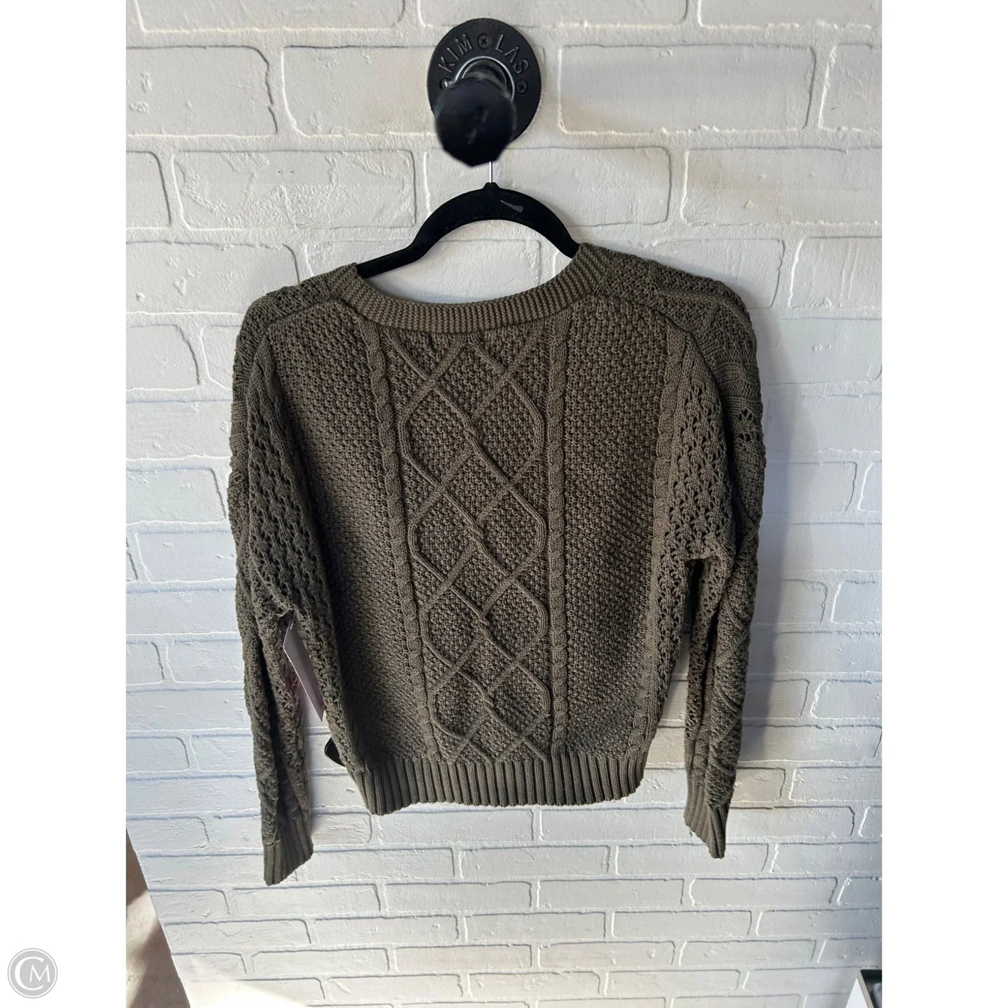 Sweater Cardigan By Evereve In Green, Size: S