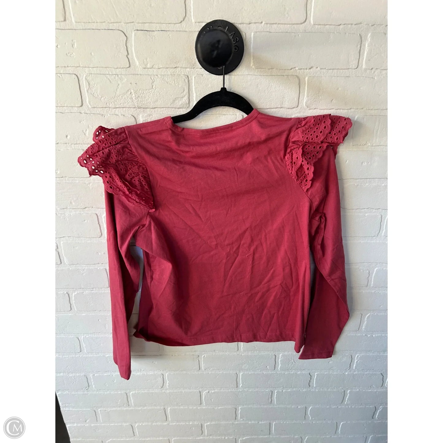 Top Long Sleeve By Joes Jeans In Pink, Size: M
