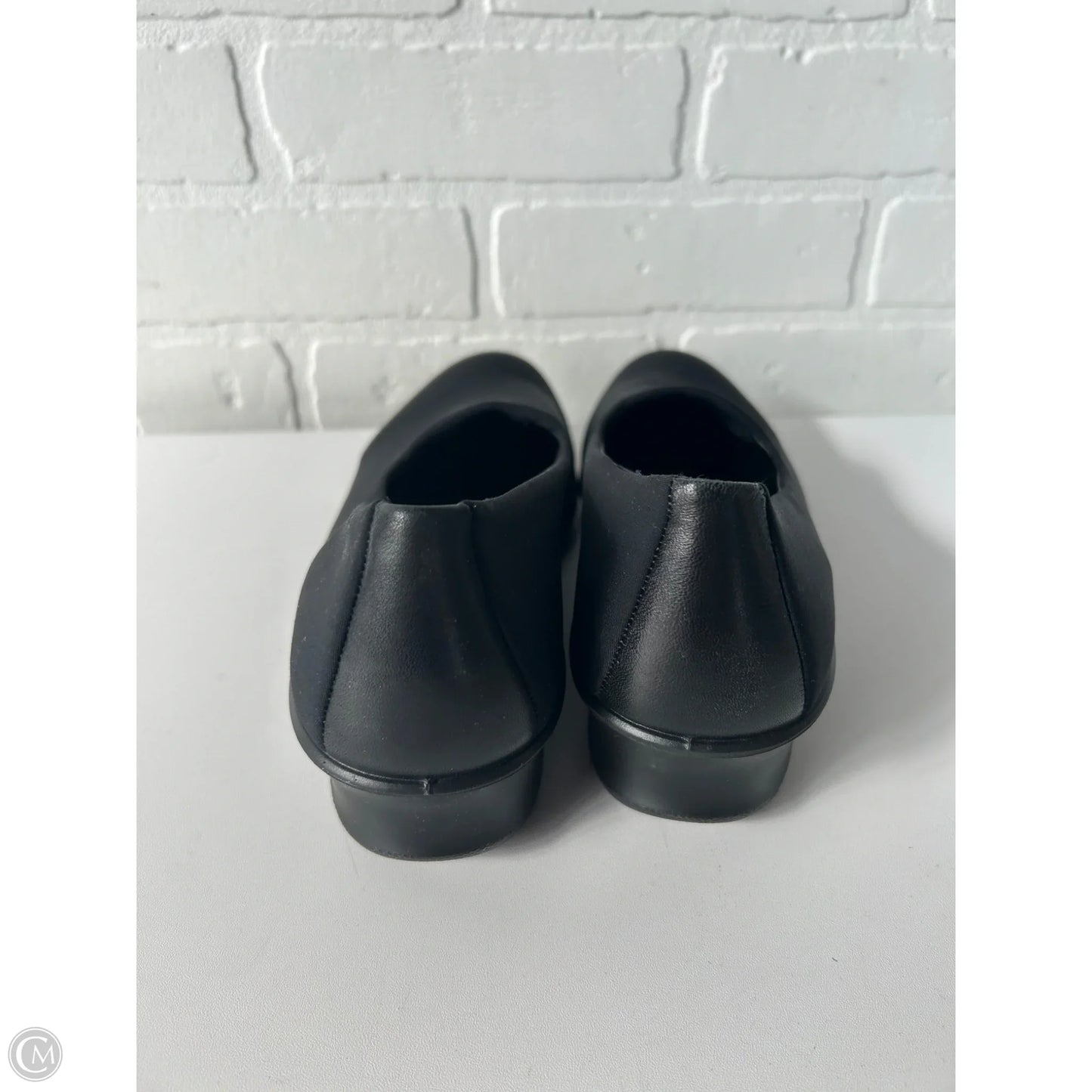 Shoes Heels Wedge By Ecco In Black, Size: 9.5