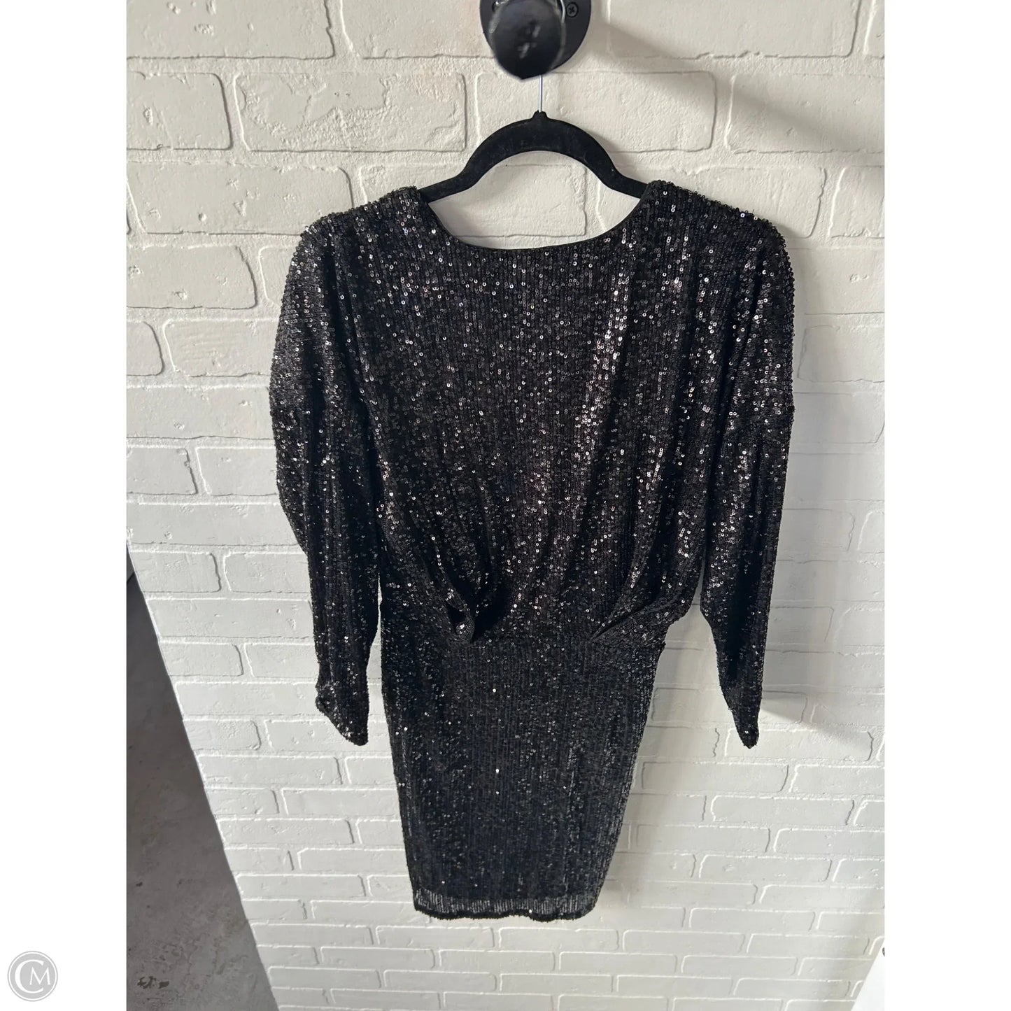 Dress Casual Midi By White House Black Market In Black, Size: M