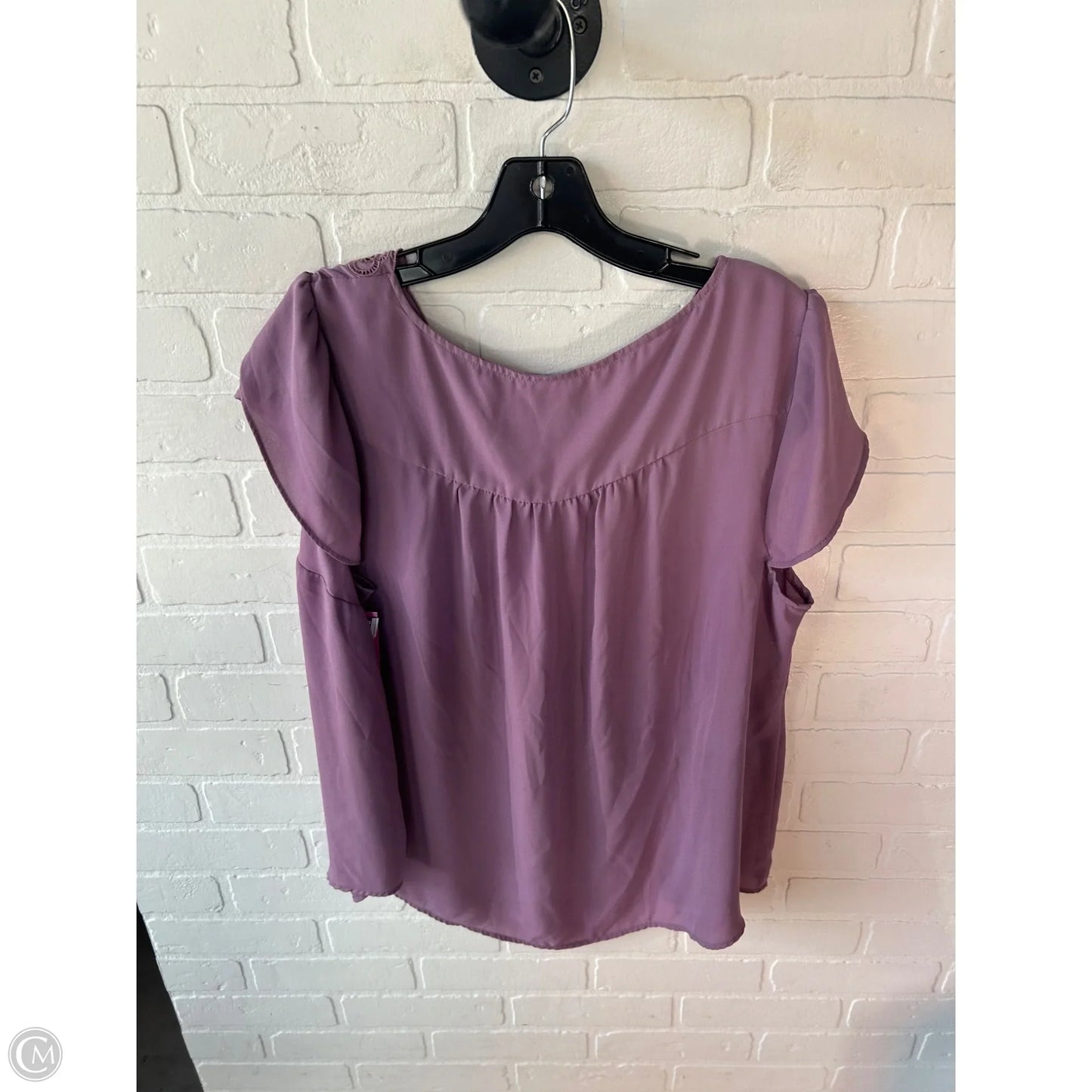 Top Sleeveless By Torrid In Purple, Size: L