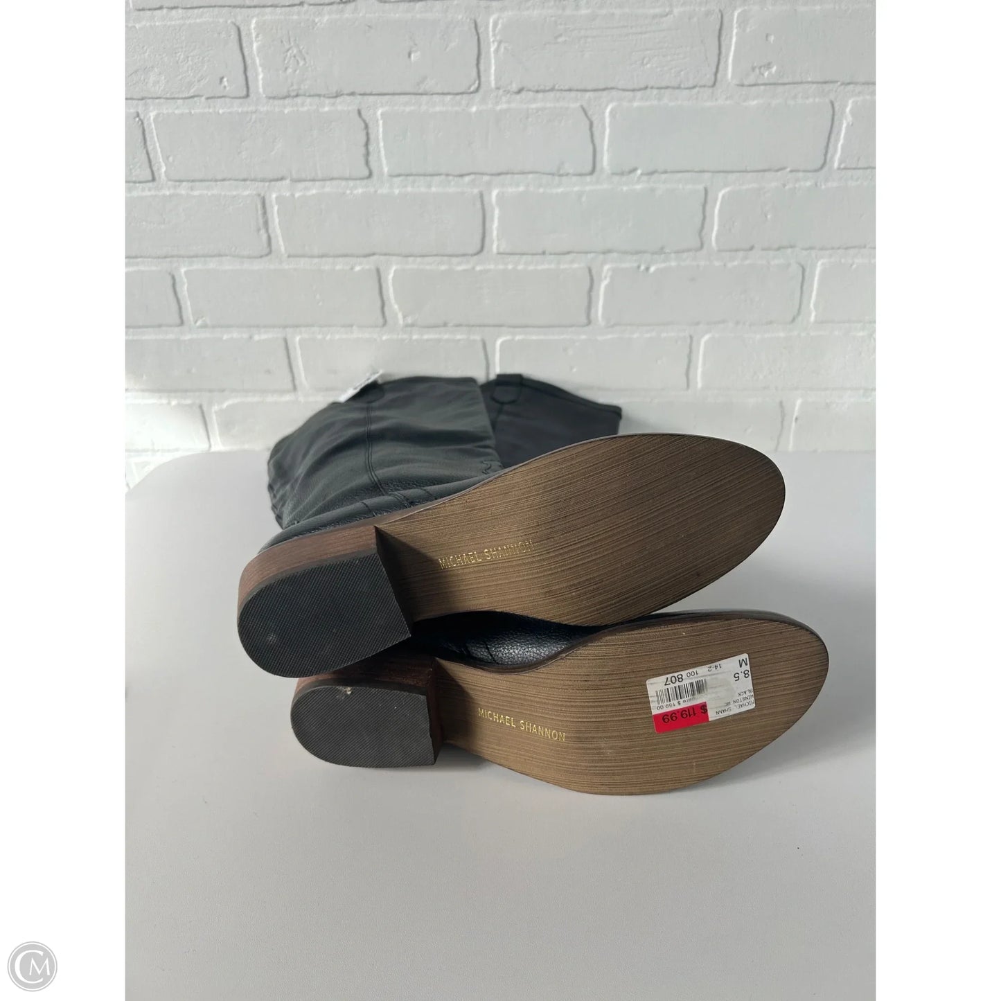 Boots Knee Flats By Michael Shannon In Black, Size: 8.5