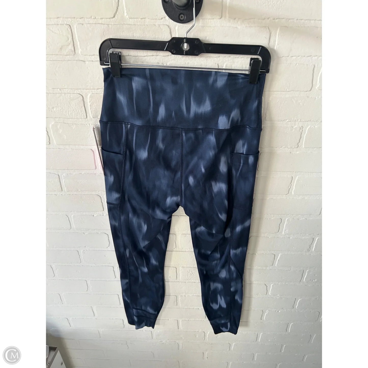 Athletic Leggings By Members Mark In Blue, Size: 12