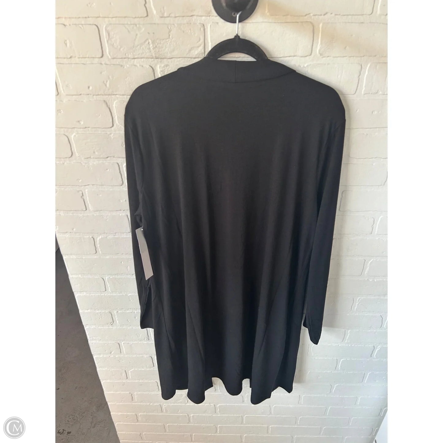 Cardigan By Zenana In Black, Size: 2x