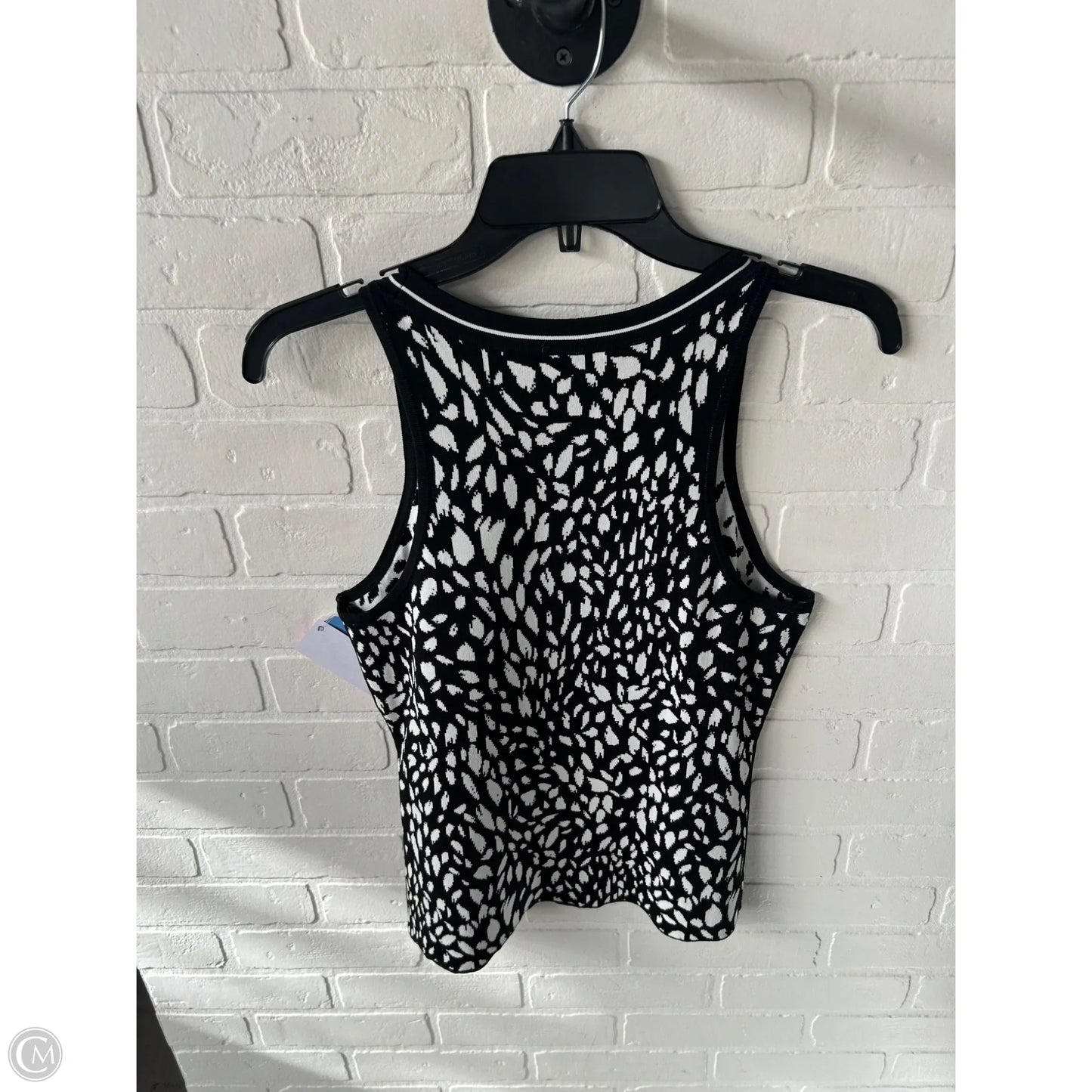 Vest Sweater By White House Black Market In Black & White, Size: M